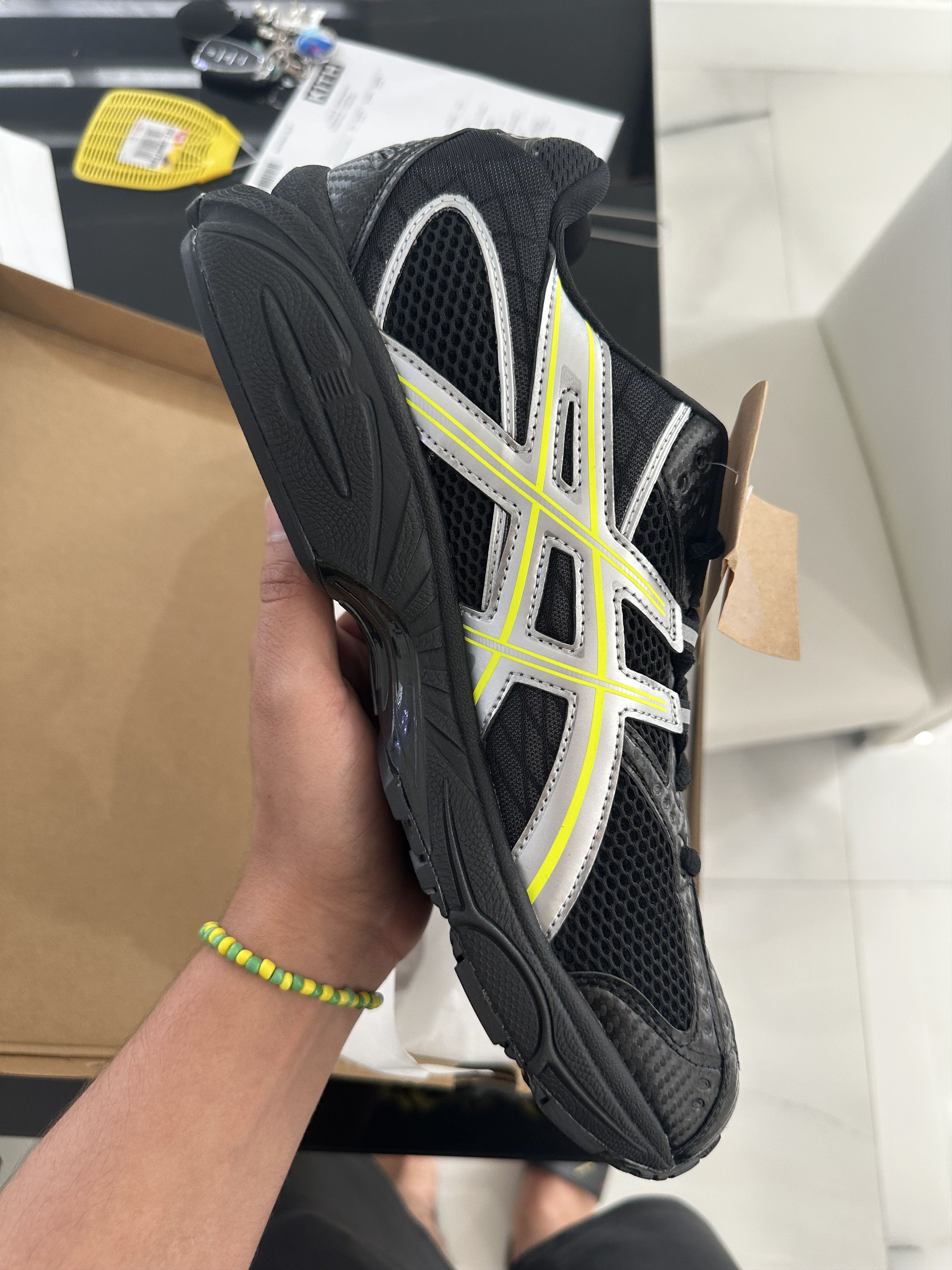 Asics × Kith Gel Nimbus 10.1 Black/Pure Silver Size US 12 / EU 45 - 8 Thumbnail