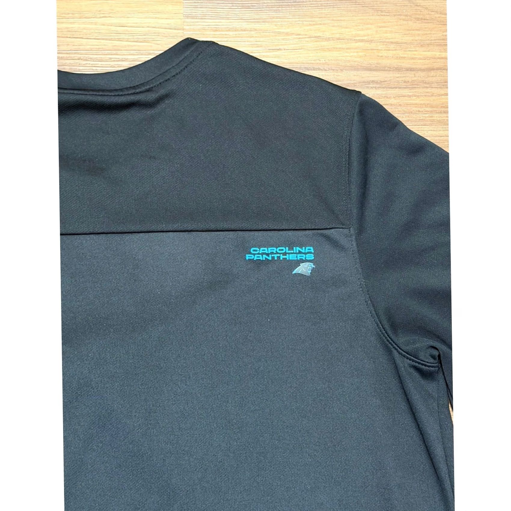 Nike Nike NFL Carolina Panthers Men Black Sideline Player UV Performance Shirt L Size US L / EU 52-54 / 3 - 8 Thumbnail