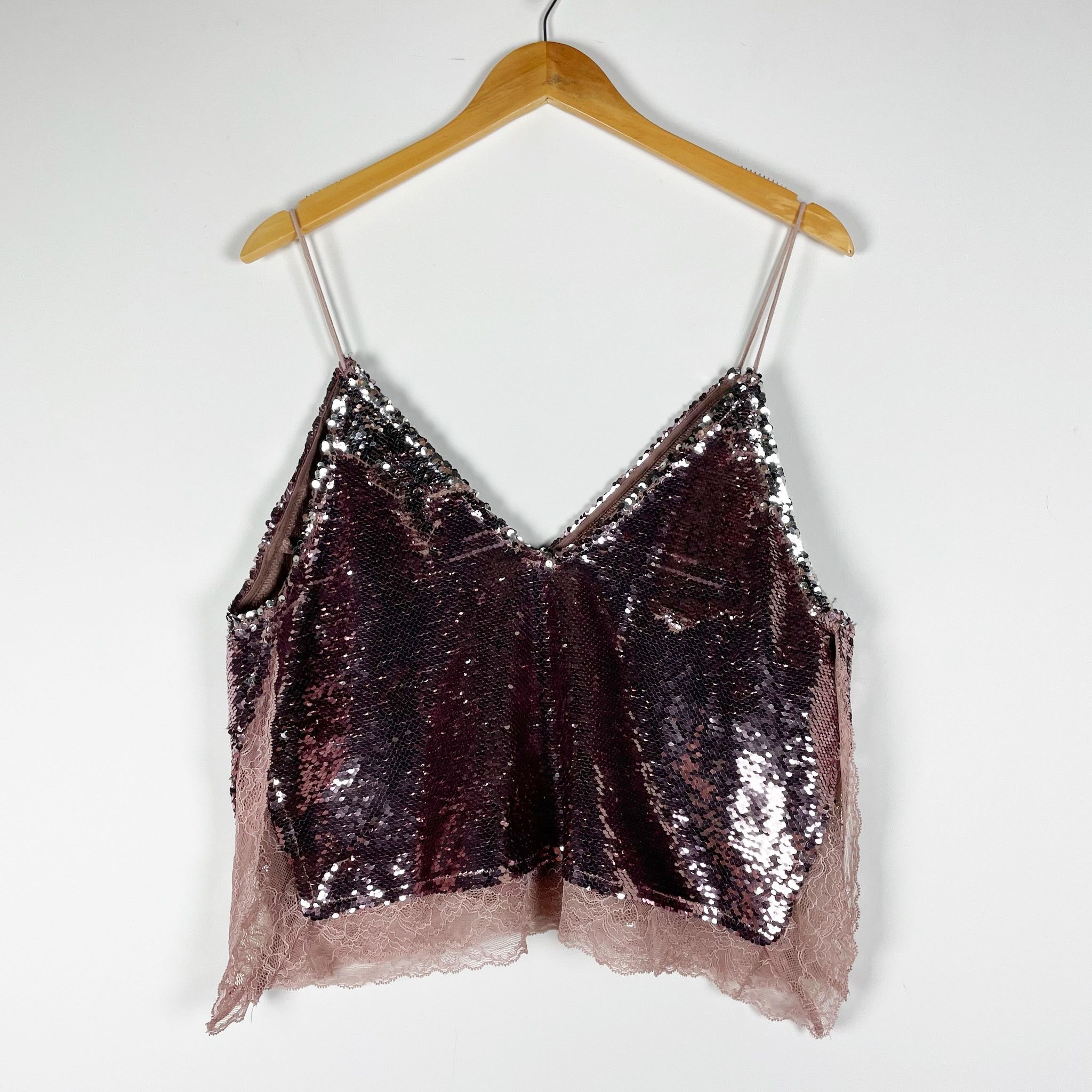 Free People Free People Intimately Sequin Sparkle Size S / US 4 / IT 40 - 3 Thumbnail