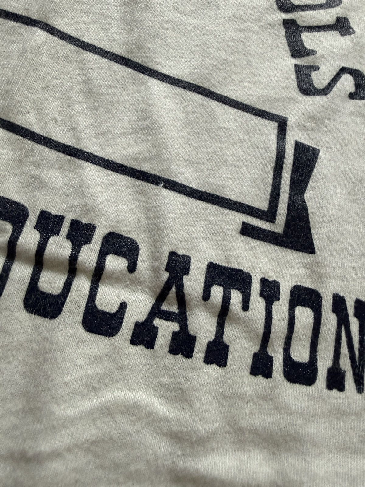 Champion Vintage 80s Fitzgerald Schools Physical Education Ringer Tee Size US M / EU 48-50 / 2 - 3 Thumbnail