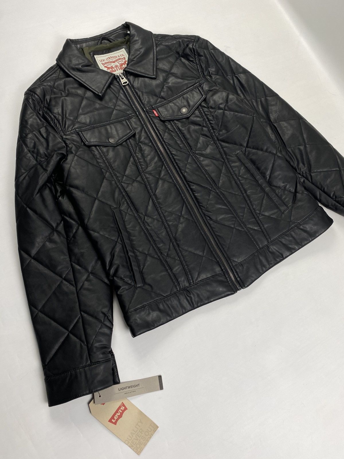 Levi's Levis Leather New Jacket Size US M / EU 48-50 / 2 - 4 Thumbnail