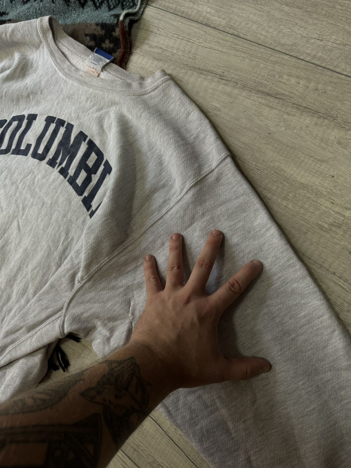 Champion 90s Vintage Champion Columbia University Sweatshirt Size US L / EU 52-54 / 3 - 9 Thumbnail