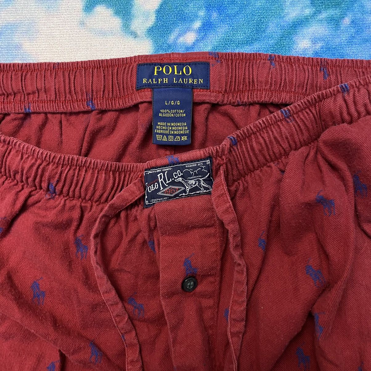 Polo Ralph Lauren Joggerpant Polo Ralph Lauren Fullprint❗️ Size US 30 / EU 46 - 3 Thumbnail