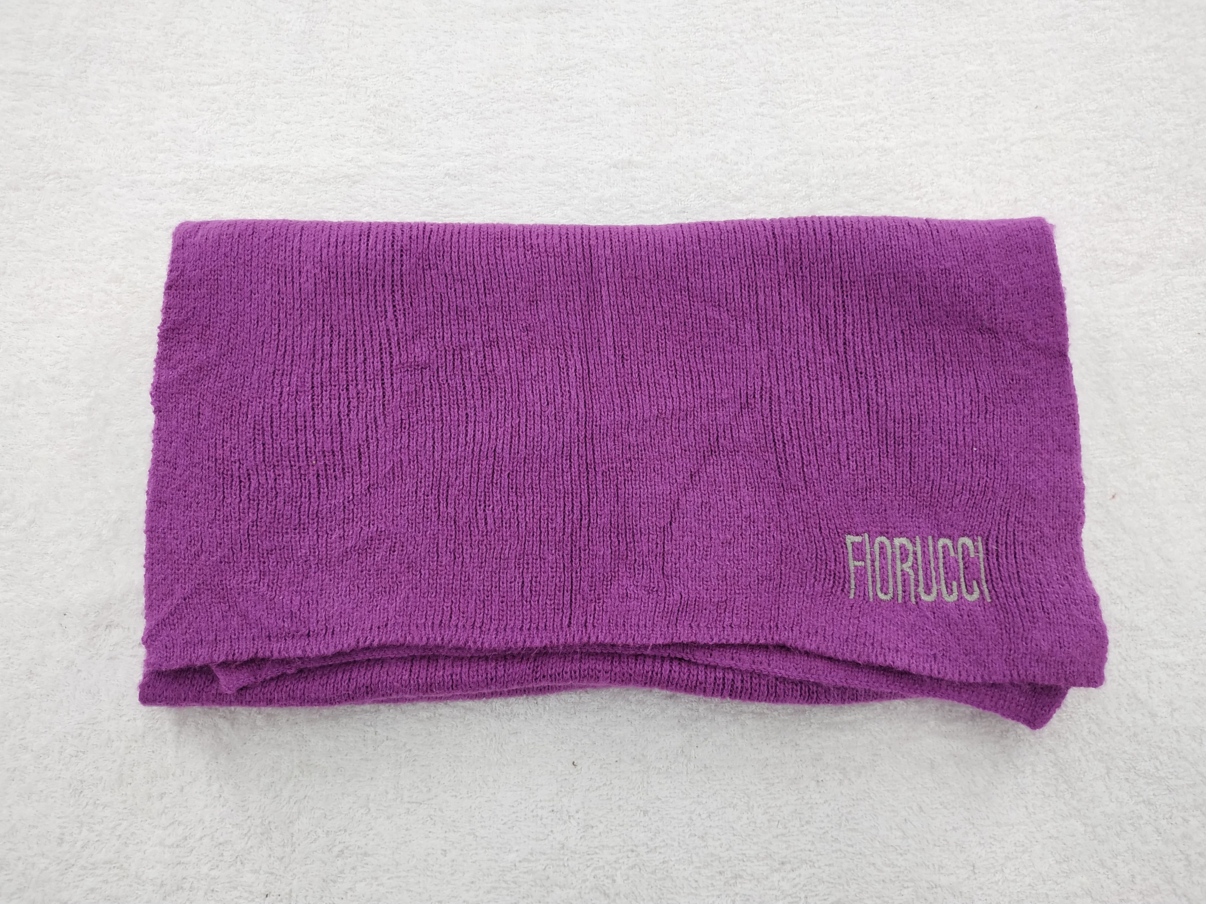 Fiorucci Vintage Fiorucci Wool Scarf/Muffler/Neckwear MF064 Size ONE SIZE - 3 Thumbnail