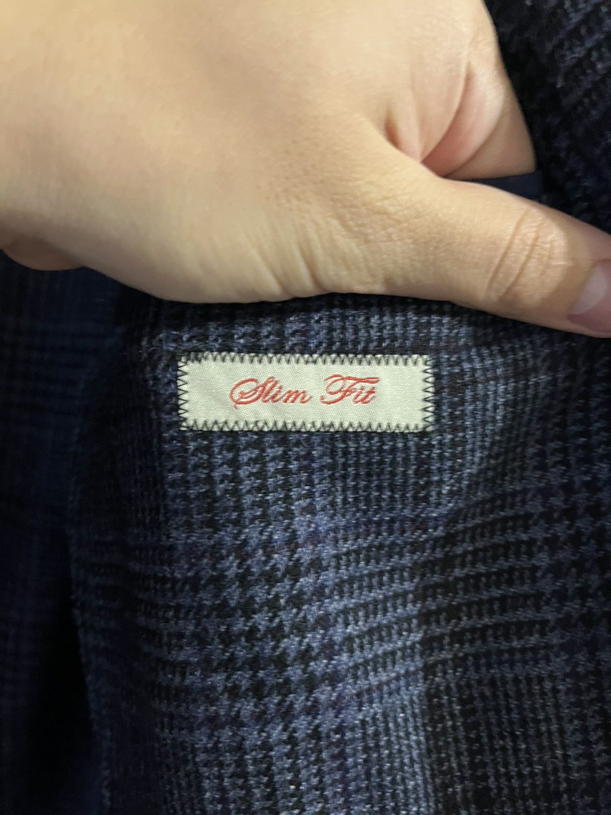 L.B.M. 1911 L.B.M. 1911 Luxury Wool & Nylon Plaid Blazer Jacket Size 38R - 7 Thumbnail