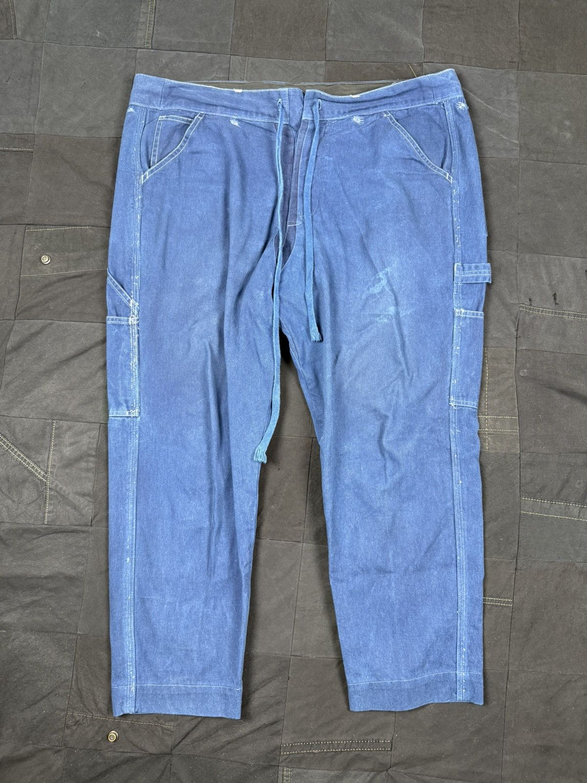 Greg Lauren Indigo Painters Lounge Size US 36 / EU 52 - 1 Thumbnail