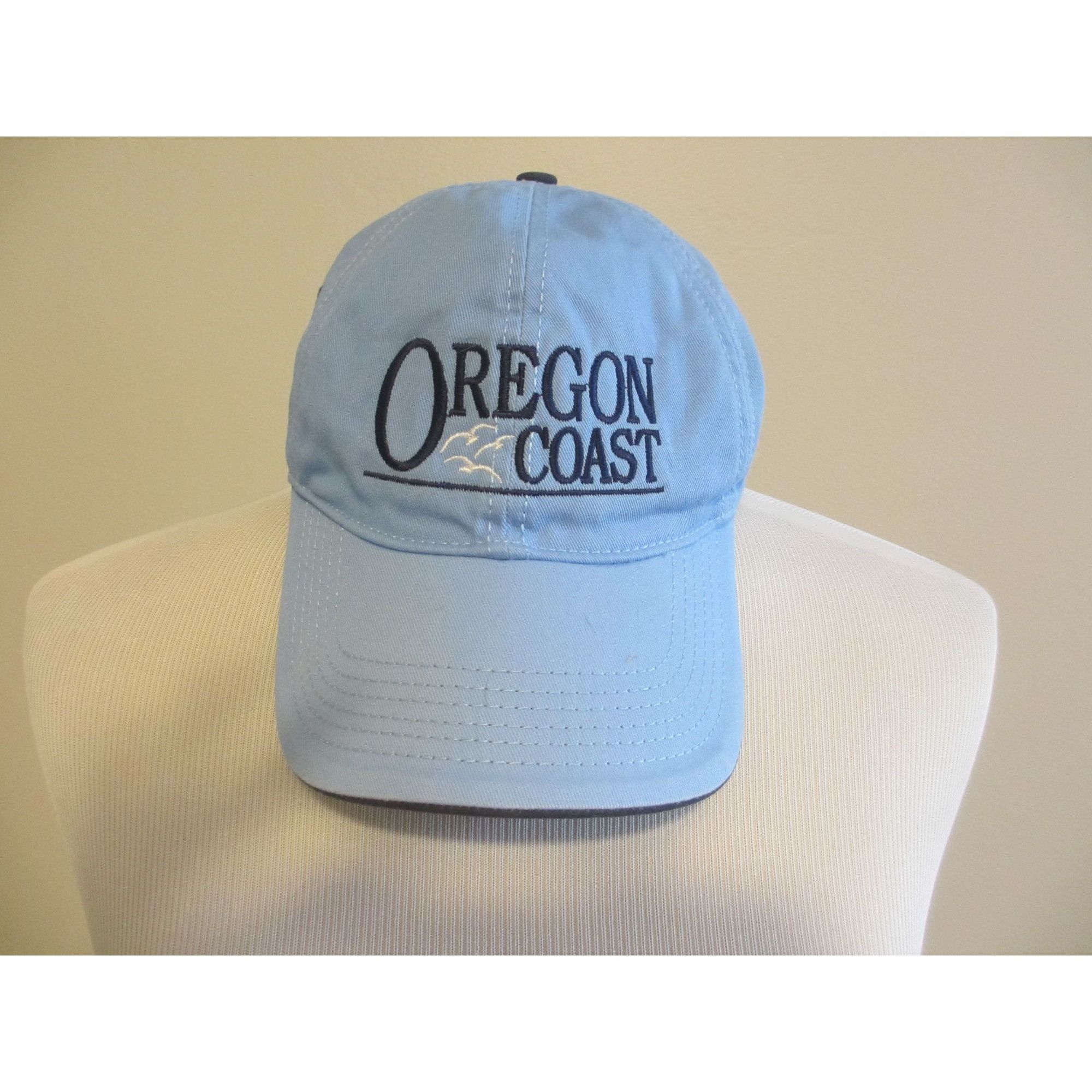 Other Oregon Coast Light Blue Adjustable Baseball Cap By Ivory Size ONE SIZE - 1 Thumbnail
