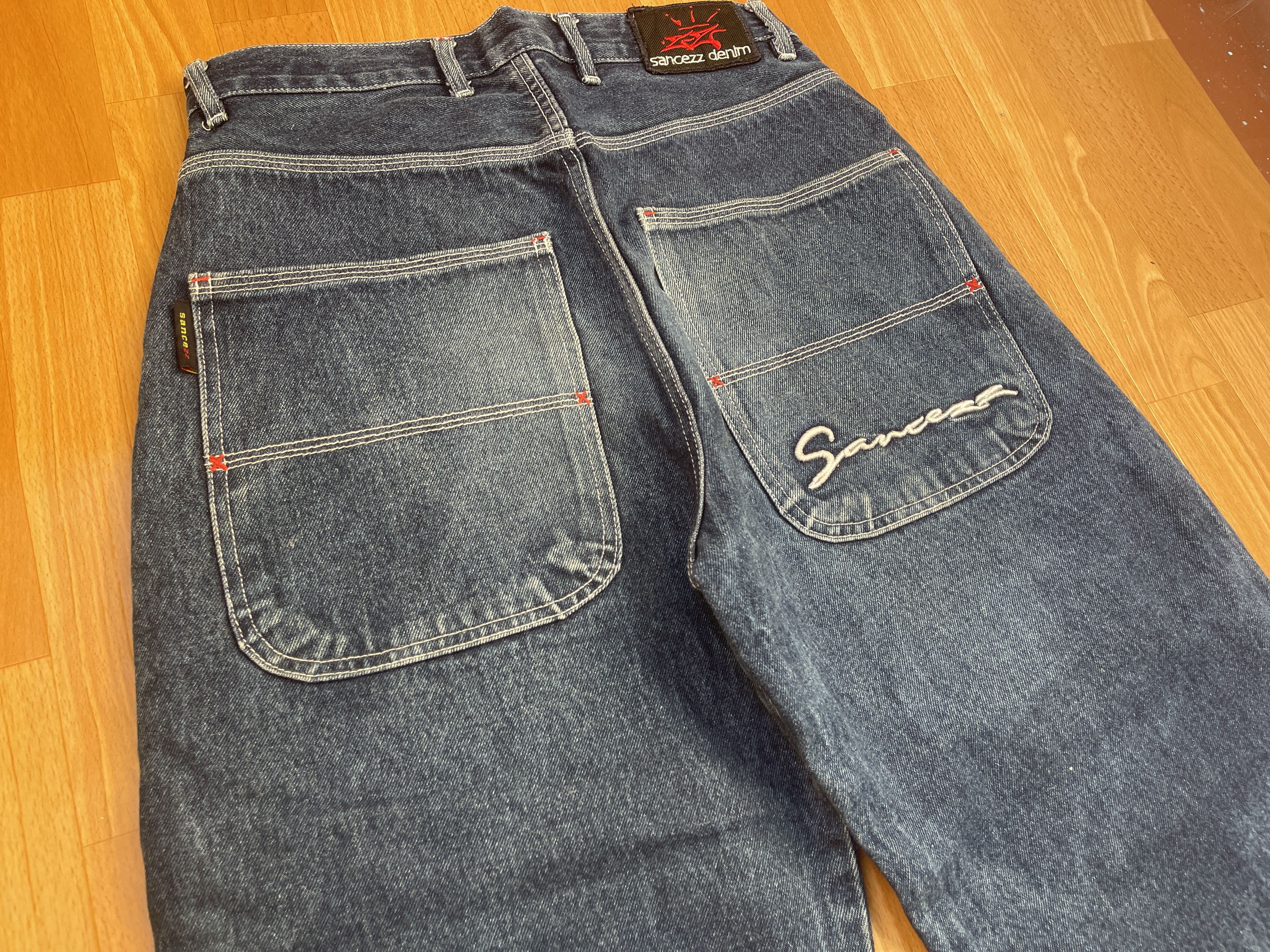Other Sancezz jeans, vintage baggy jeans 90s hip hop skater Y2K 30 Size US 30 / EU 46 - 4 Thumbnail