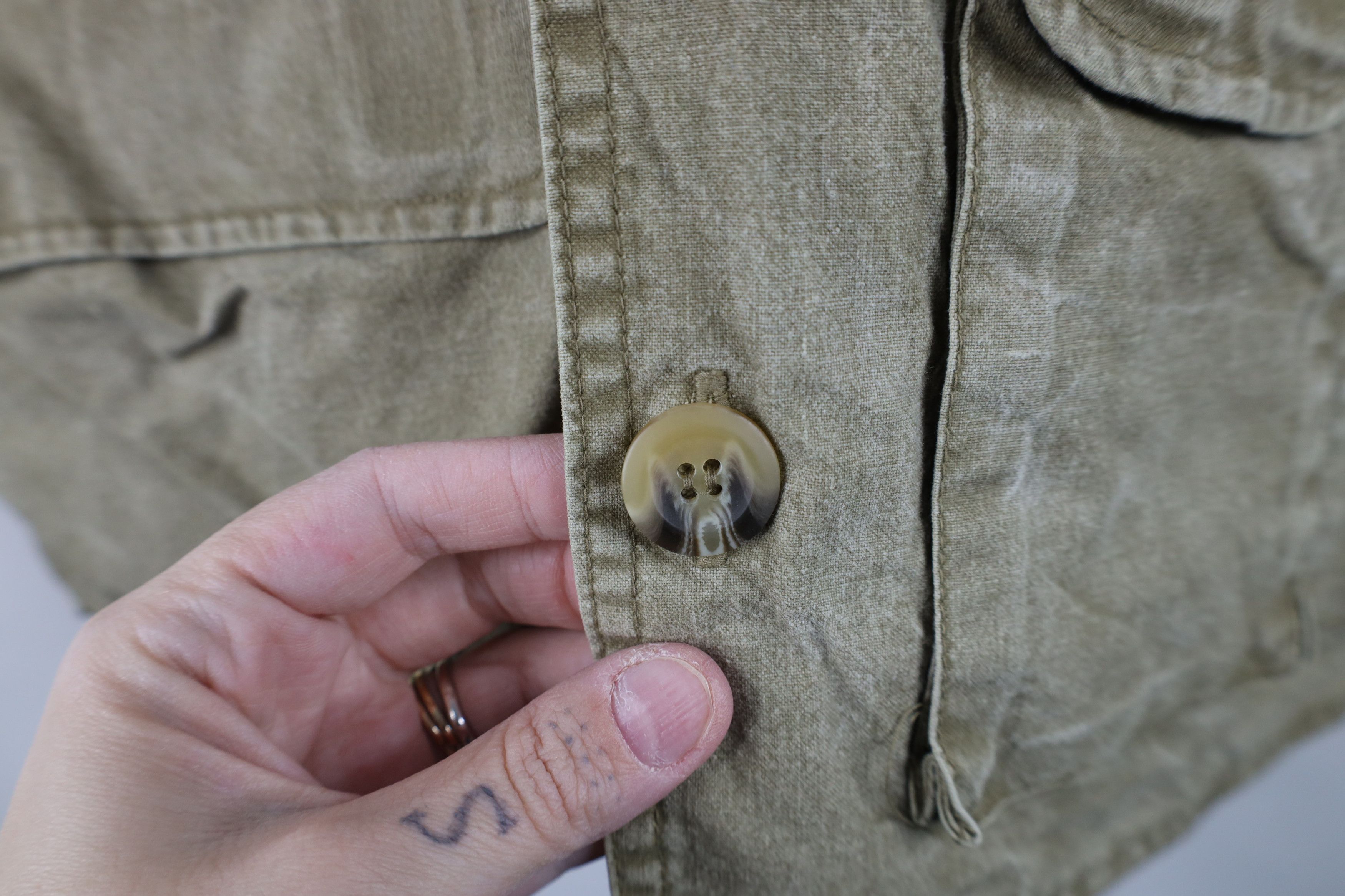 Vintage Vintage 90s Streetwear Stonewash Tactical Fishing Vest Size US M / EU 48-50 / 2 - 4 Thumbnail
