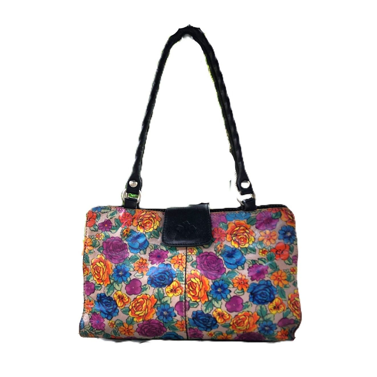 Patricia Nash Patricia Nash Rienzo Floral Spanish Villa Shoulder Bag Size ONE SIZE - 1 Thumbnail