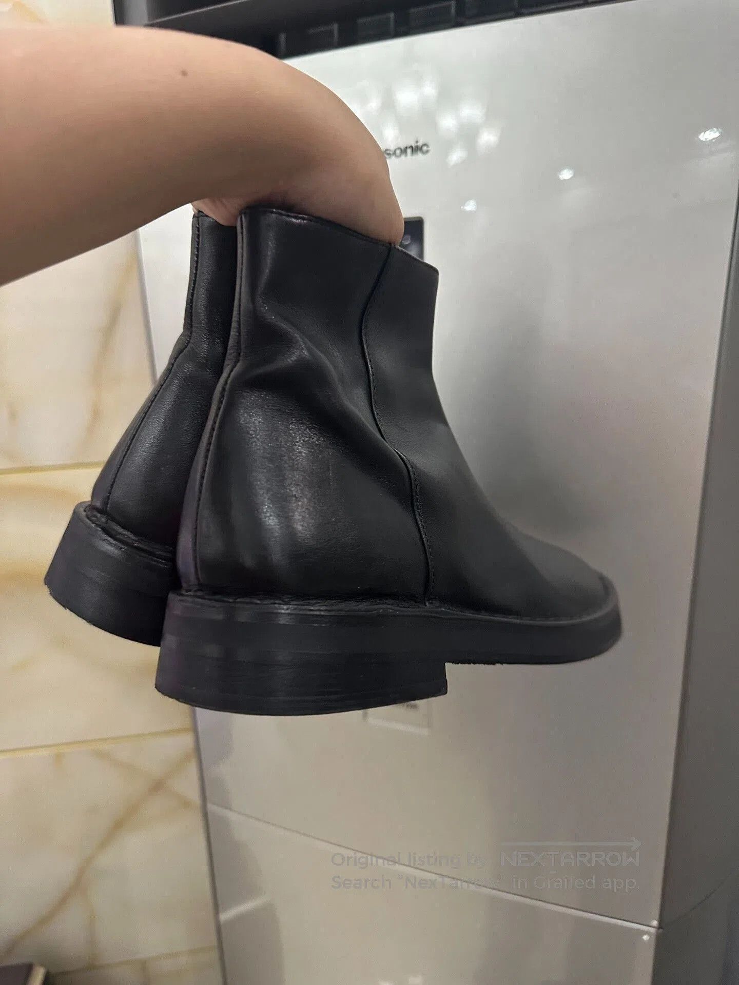 Ann Demeulemeester Ann Demeulemeester Black Ankle Boots Size 38. Size US 7 / IT 37 - 5 Thumbnail