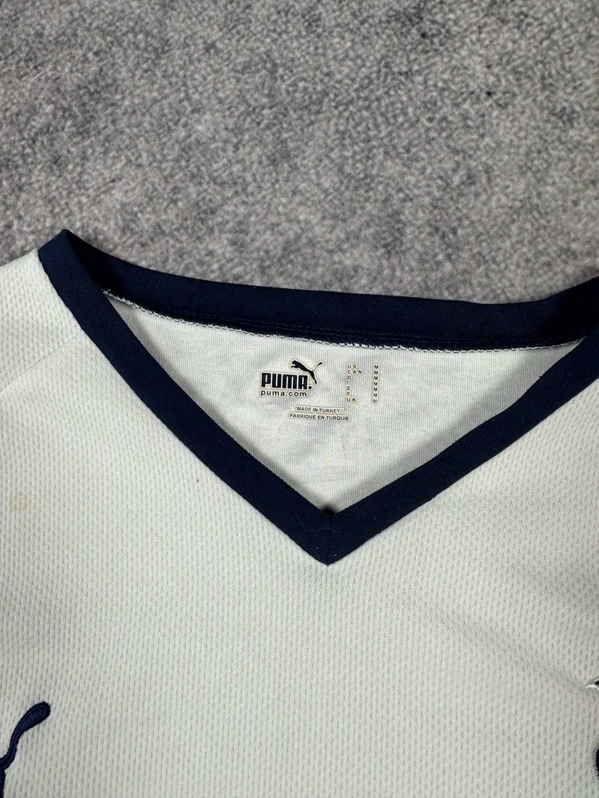 Puma Puma Tottenham Spurs Purple Soccer Jersey Blokecore Rare VTg Size US M / EU 48-50 / 2 - 3 Thumbnail