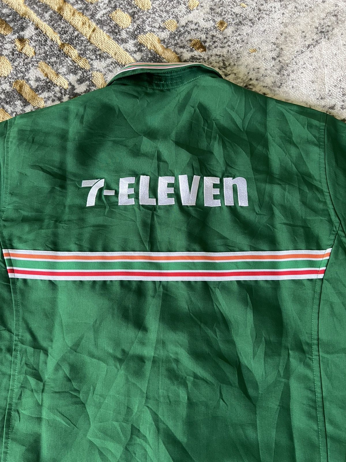 Japanese Brand × Vintage Vintage 7- Eleven staff workers uniform shirts Size US M / EU 48-50 / 2 - 11 Thumbnail