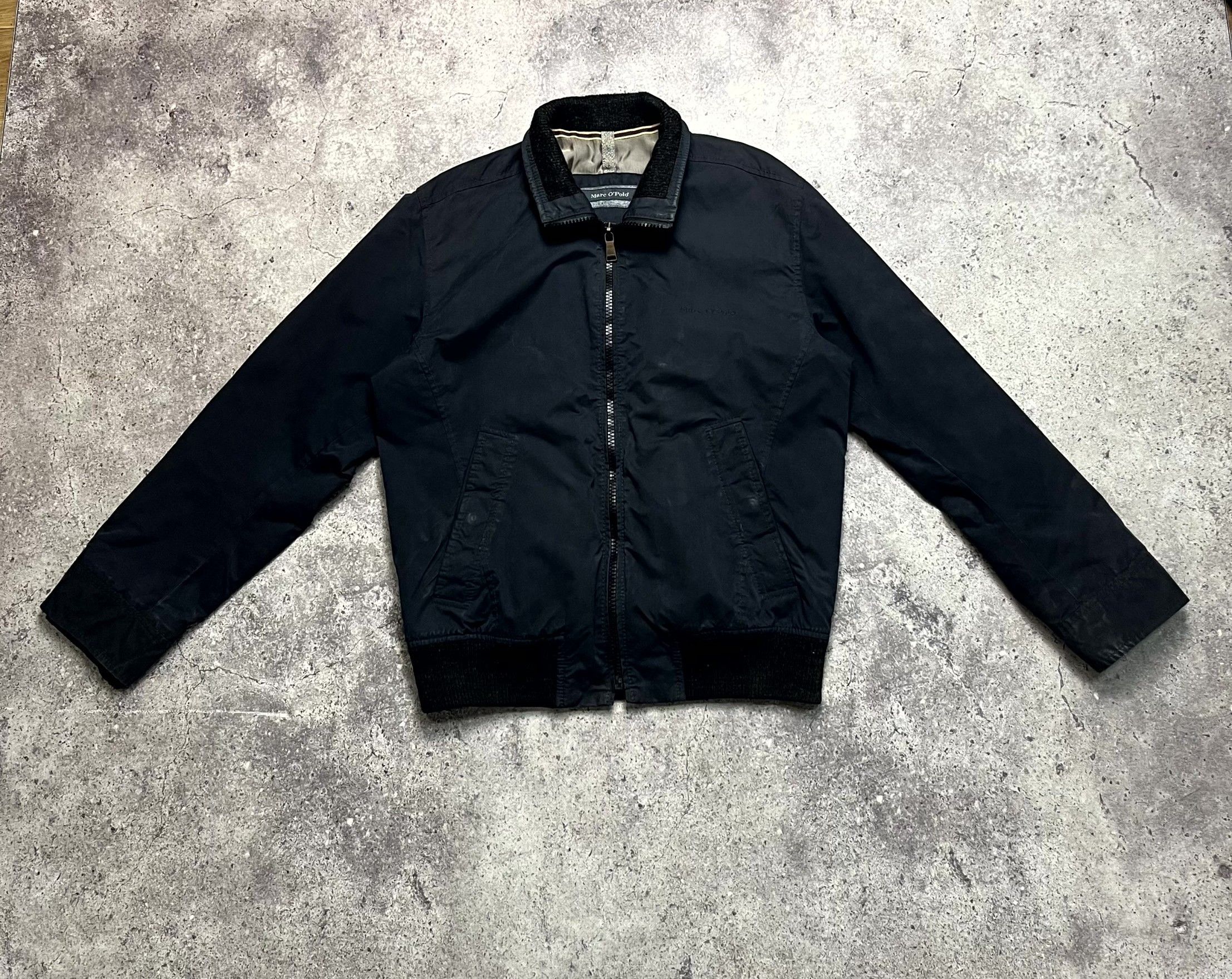Marc O'Polo Marc O’Polo Full Zip Casual Navy Blue Bomber Jacket Size M Size US M / EU 48-50 / 2 - 1 Thumbnail