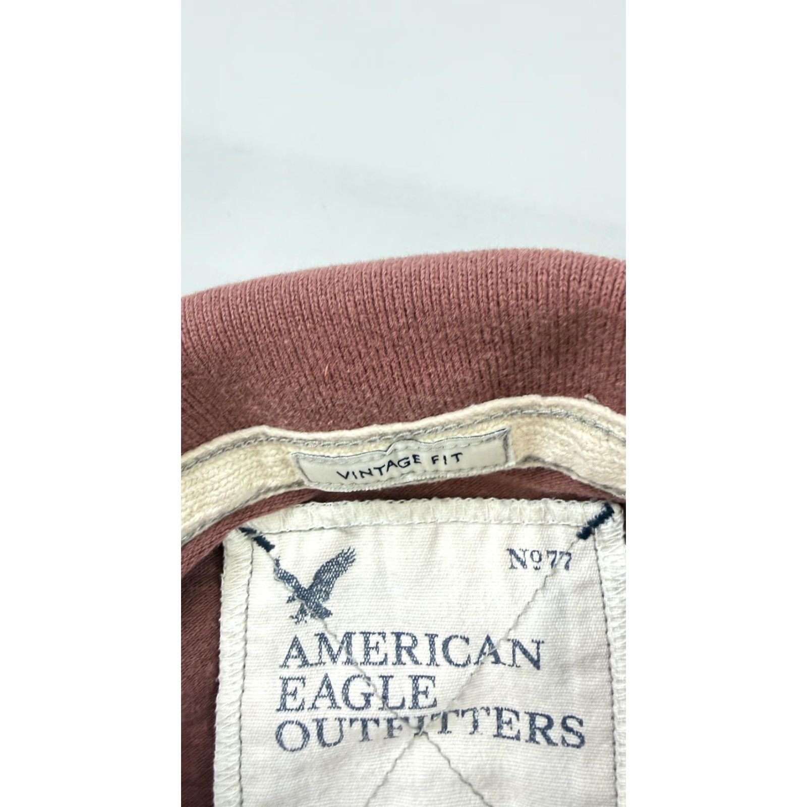 American Eagle Outfitters VINTAGE American Eagle Outfitters Polo Shirt Mens Large Red Embroidered Crest Logo Size US L / EU 52-54 / 3 - 4 Thumbnail