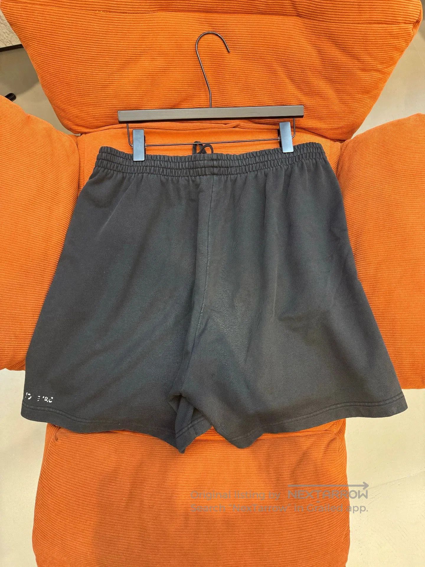 Balenciaga Logo Print Casual Shorts.