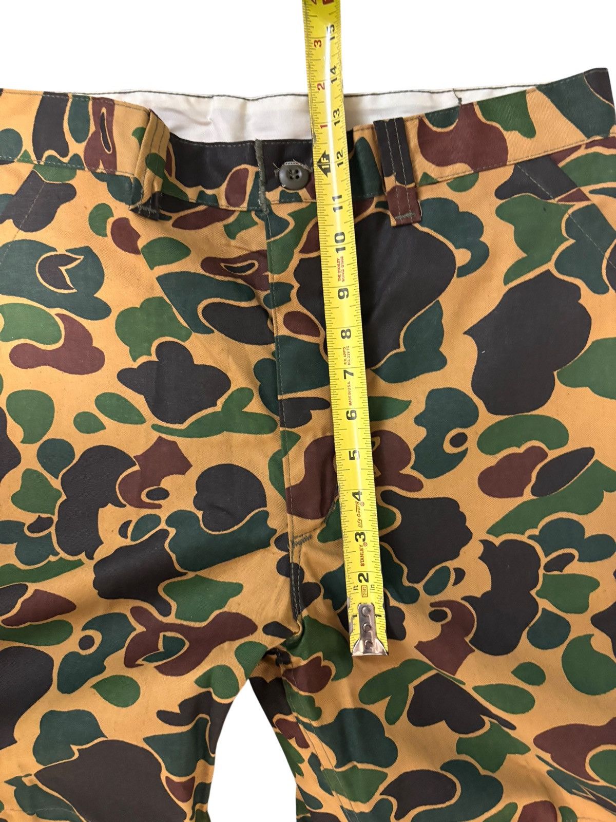 Vintage Vintage 80s Duck Camo Hunting Pants Size 36x32 New Old Stock Size US 36 / EU 52 - 8 Thumbnail