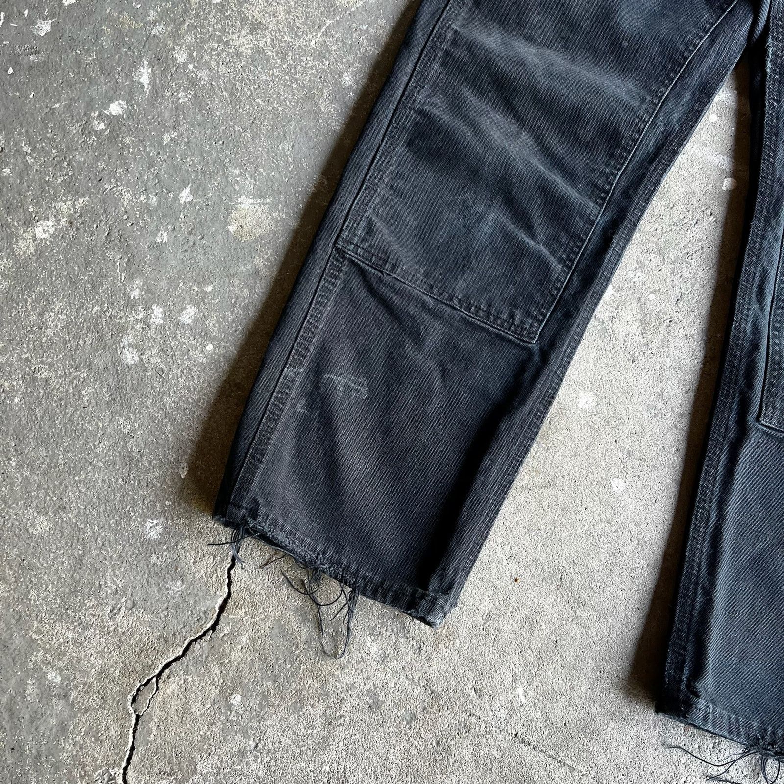 Carhartt × Vintage Carhartt black double knee work wear carpenter pants Size US 28 / EU 44 - 9 Thumbnail