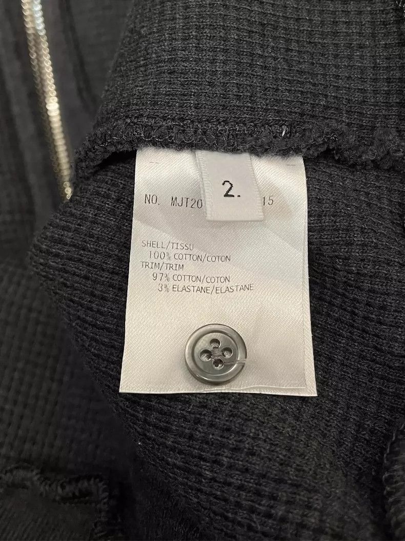 Thom Browne Thom Browne size2 Gray waffle zipper jacket shirt Size US M / EU 48-50 / 2 - 6 Thumbnail