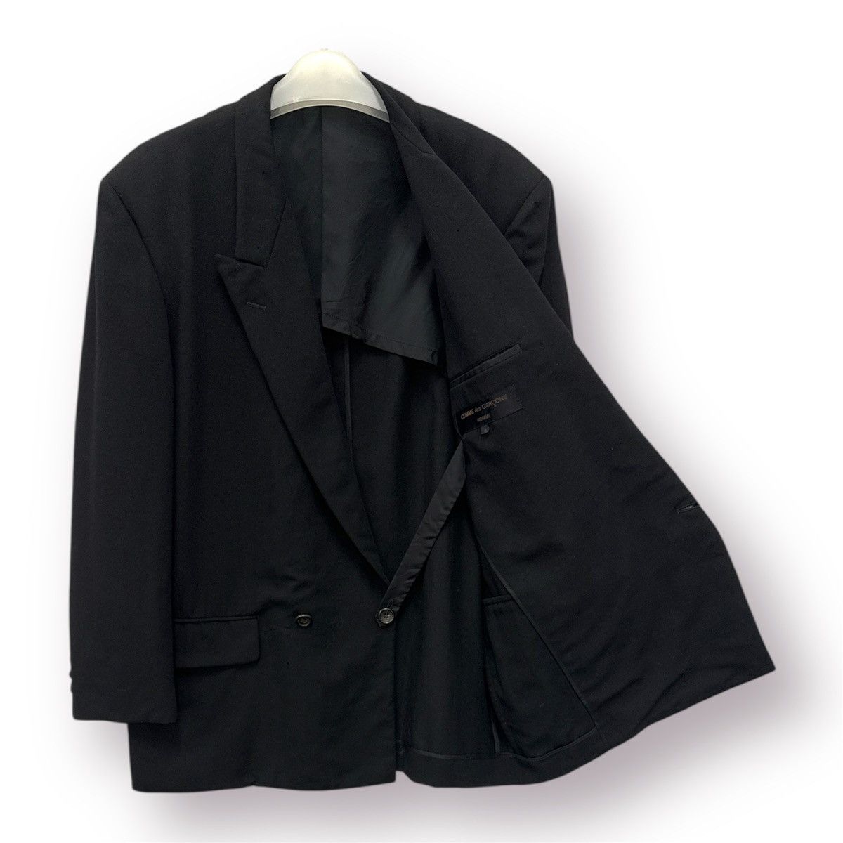 Comme des Garcons 🔥 COMME DES GARCONS HOMME AD88 DOUBLE BREAST BLAZER JACKET Size US S / EU 44-46 / 1 - 1 Thumbnail