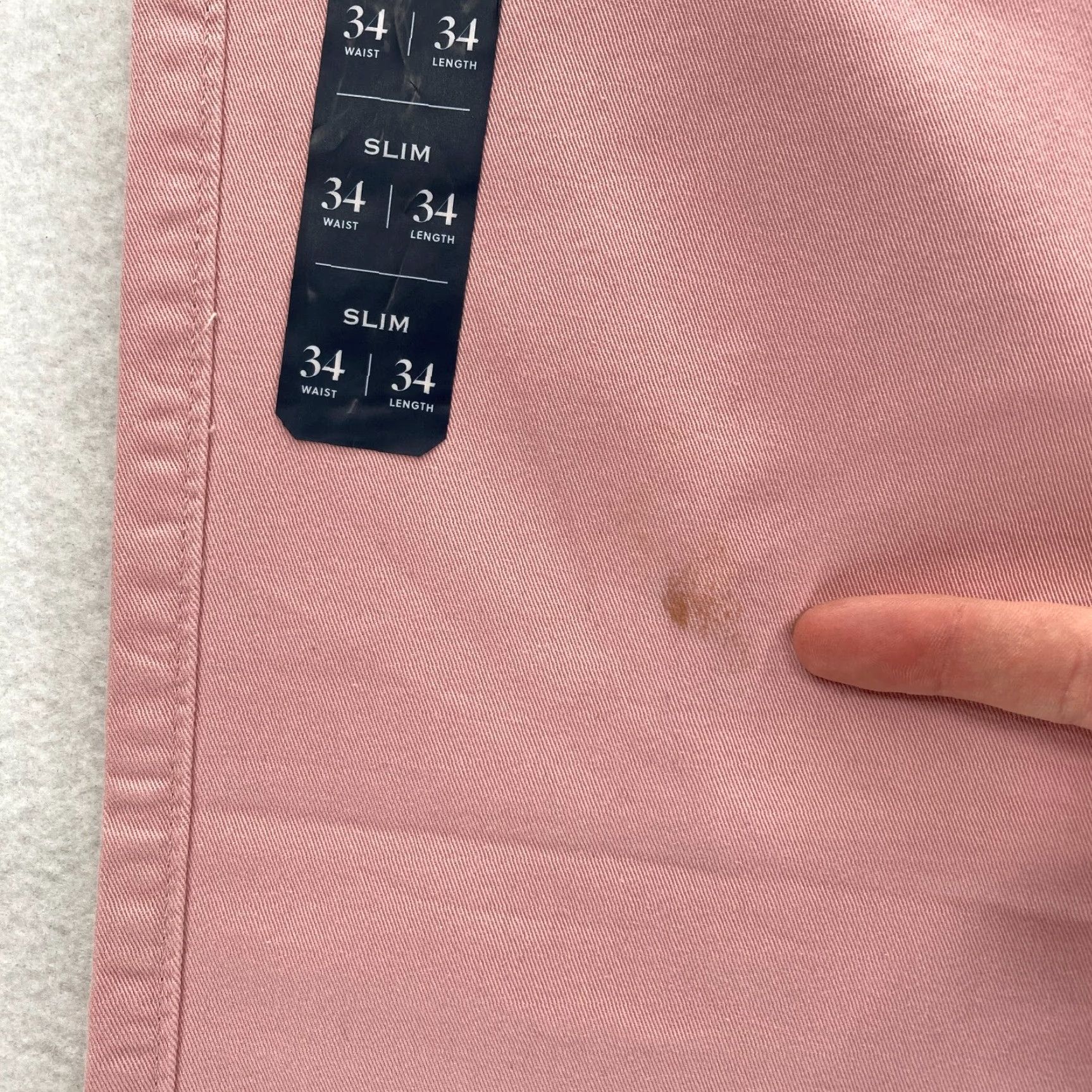 J.Crew J.Crew Flex Pants Mens 34x34 Slim Fit Pink Stretch Preppy Chino Casual Travel Size US 34 / EU 50 - 4 Thumbnail
