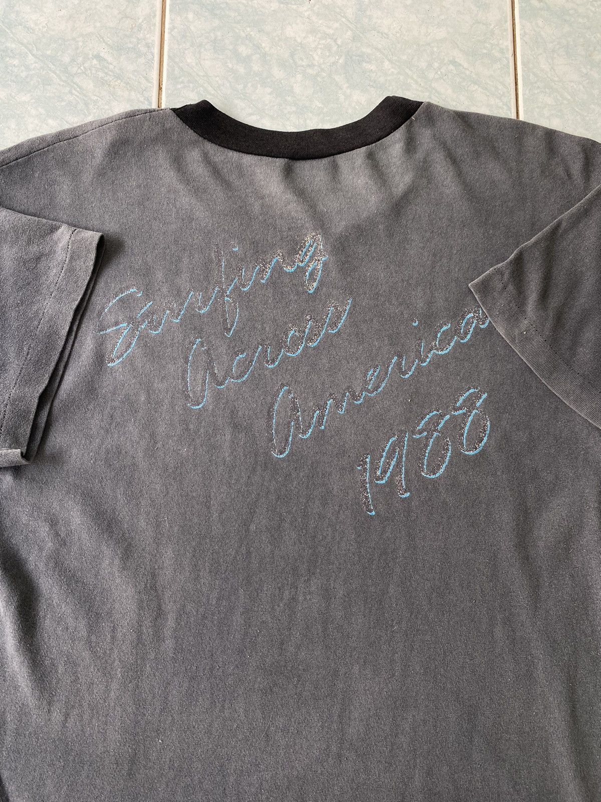 Band Tees 80’s Joe Satriani Across America Tour. Size US L / EU 52-54 / 3 - 4 Thumbnail