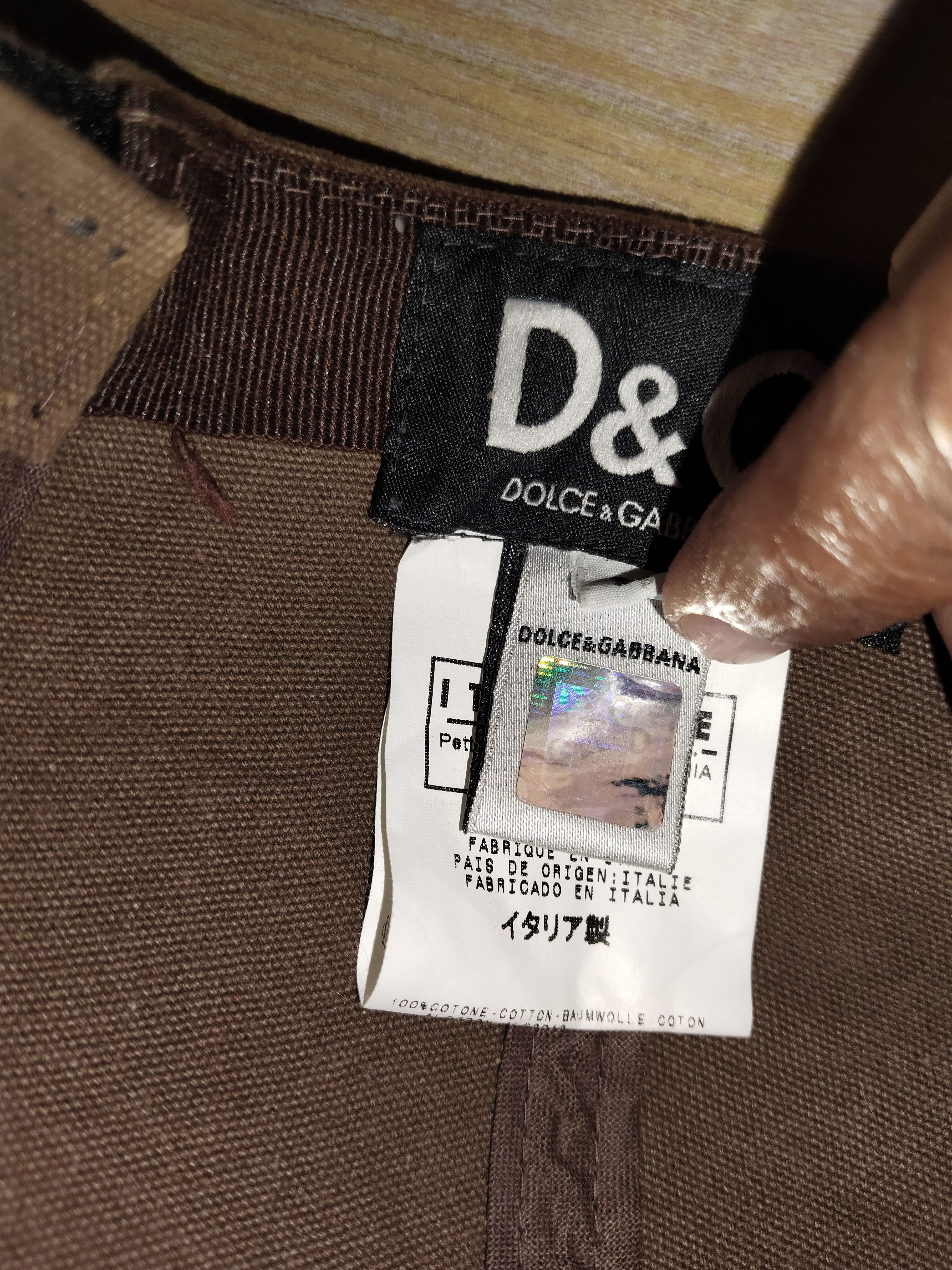 Dolce & Gabbana DOLCE & GABBANA Spellout Big Logo Size ONE SIZE - 11 Thumbnail