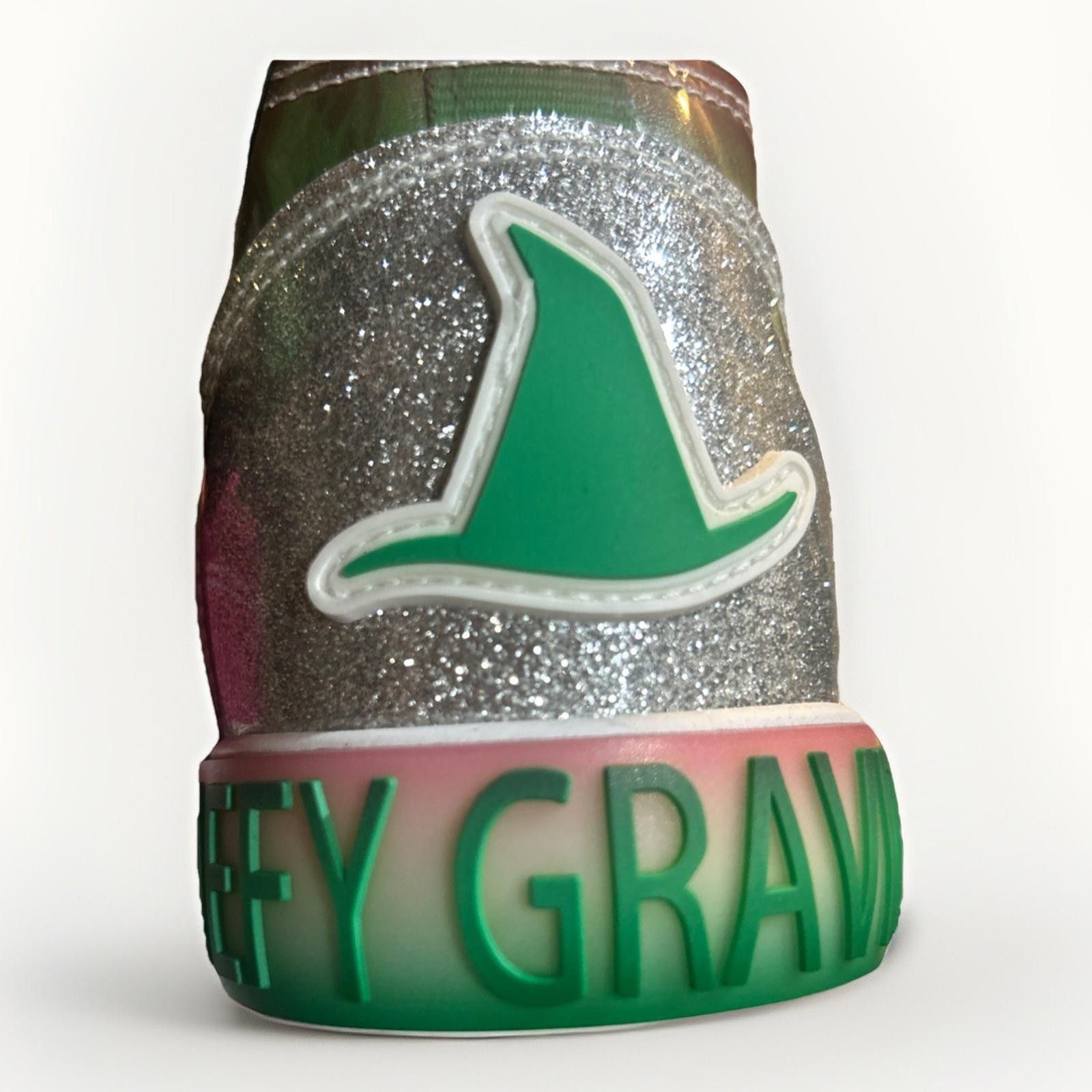 Ground Y WICKED Top Sneaker Pink Green Women's Sz8.5 ELPHABA GLINDA Size US 8.5 / IT 38.5 - 6 Thumbnail