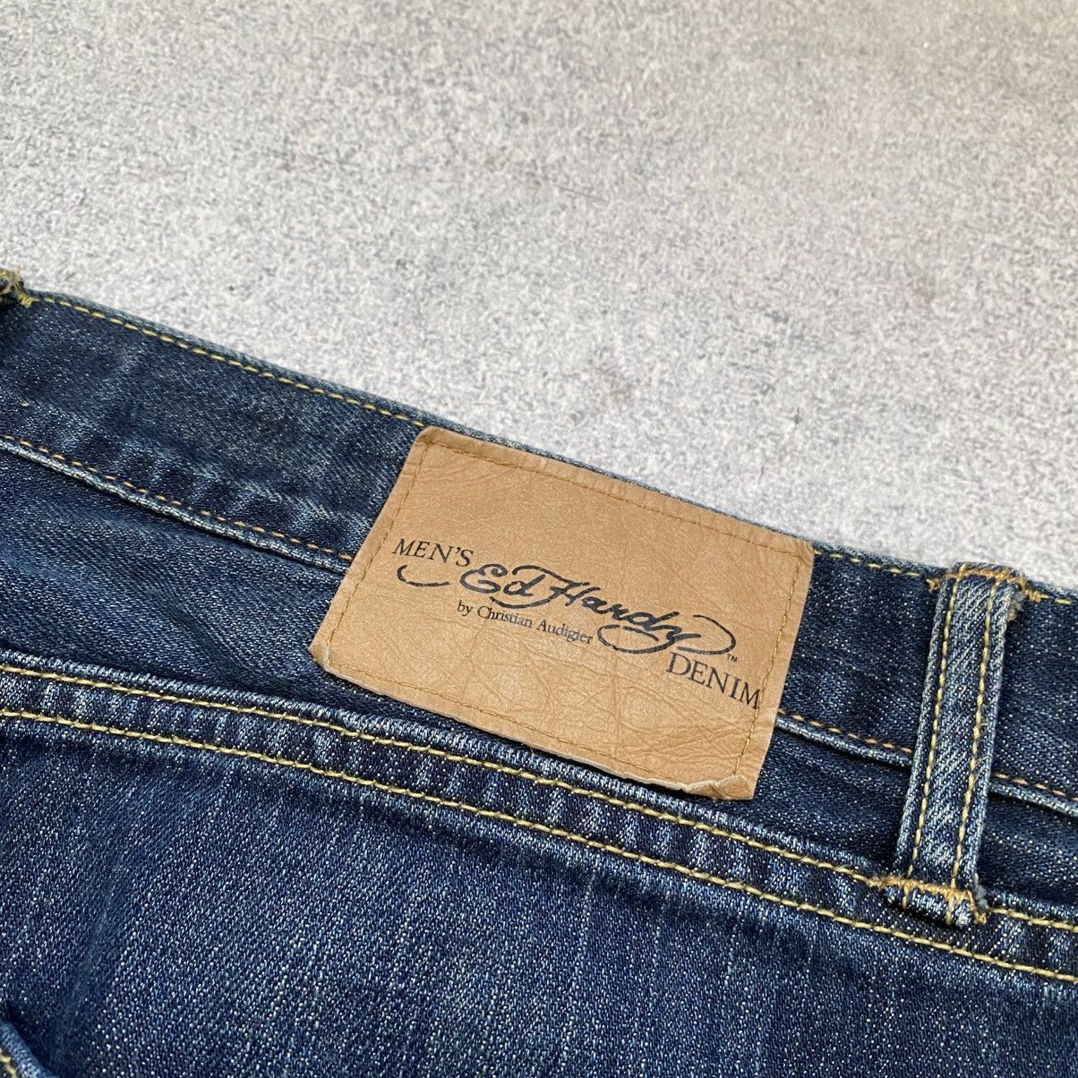 Ed Hardy Vintage Ed Hardy Jeans Baggy Japanese Y2K Size US 34 / EU 50 - 5 Thumbnail
