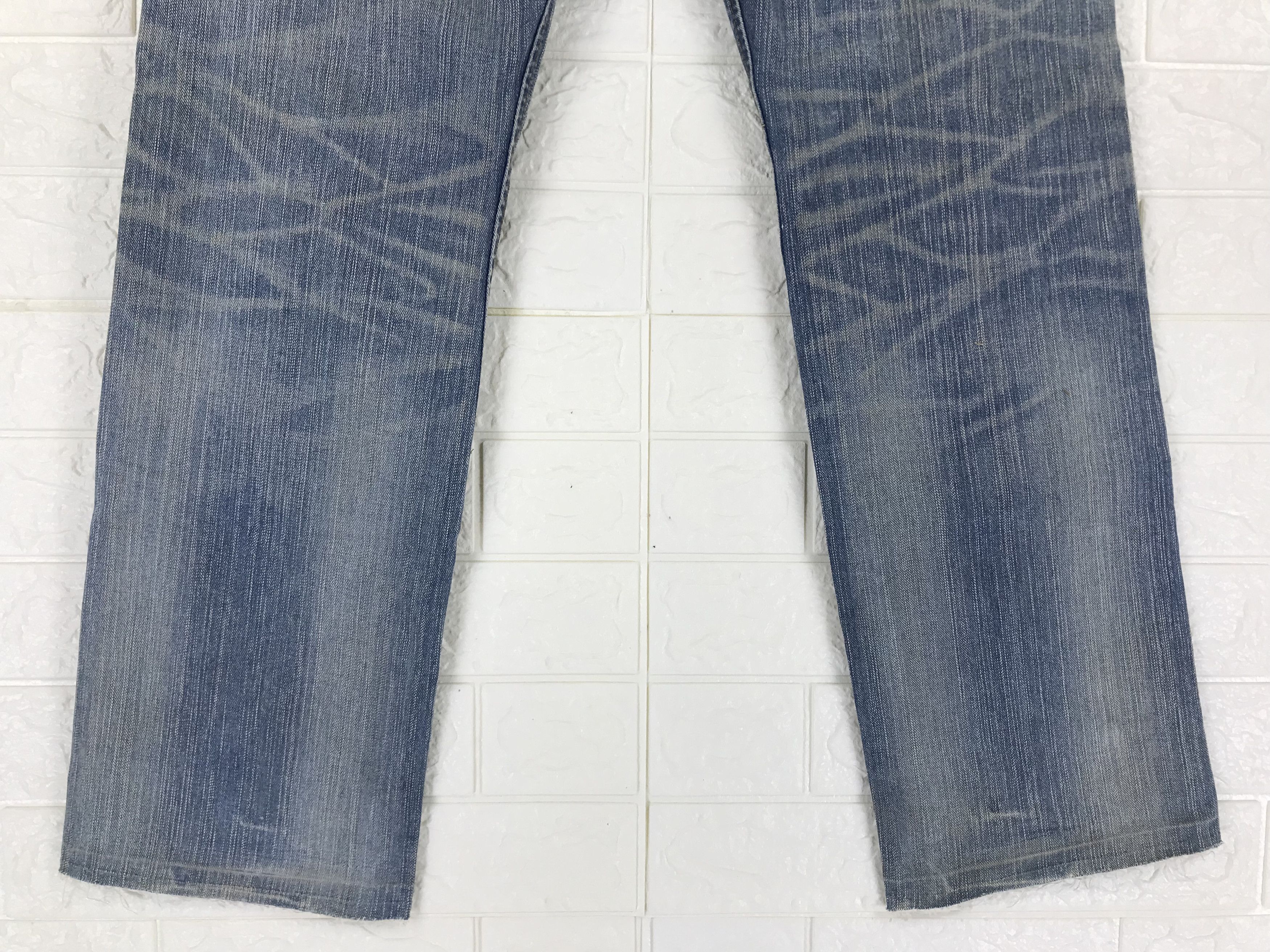 Edwin Vintage Edwin 403 XV Patched Jeans Distressed Denim Size US 30 / EU 46 - 8 Thumbnail