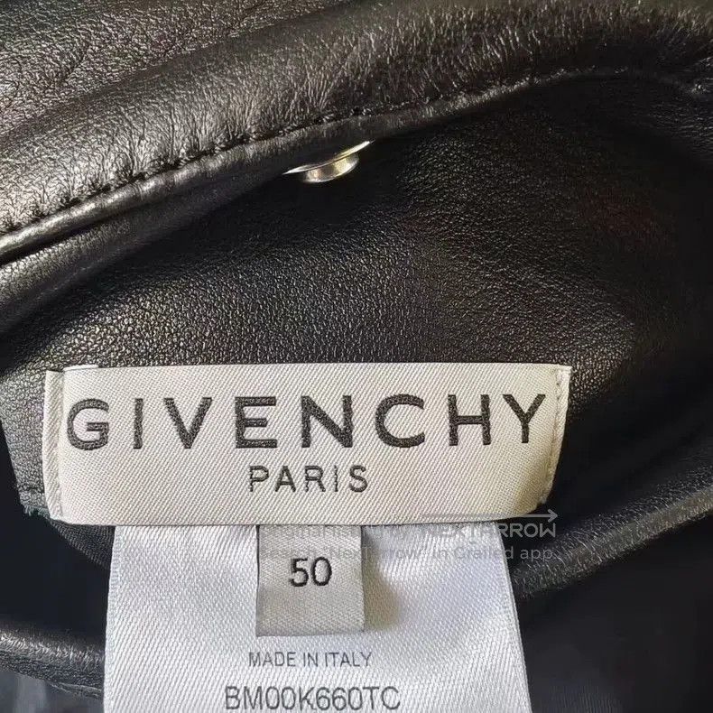 Givenchy Givenchy Logo Leather Bomber Jacket. Size US L / EU 52-54 / 3 - 4 Thumbnail