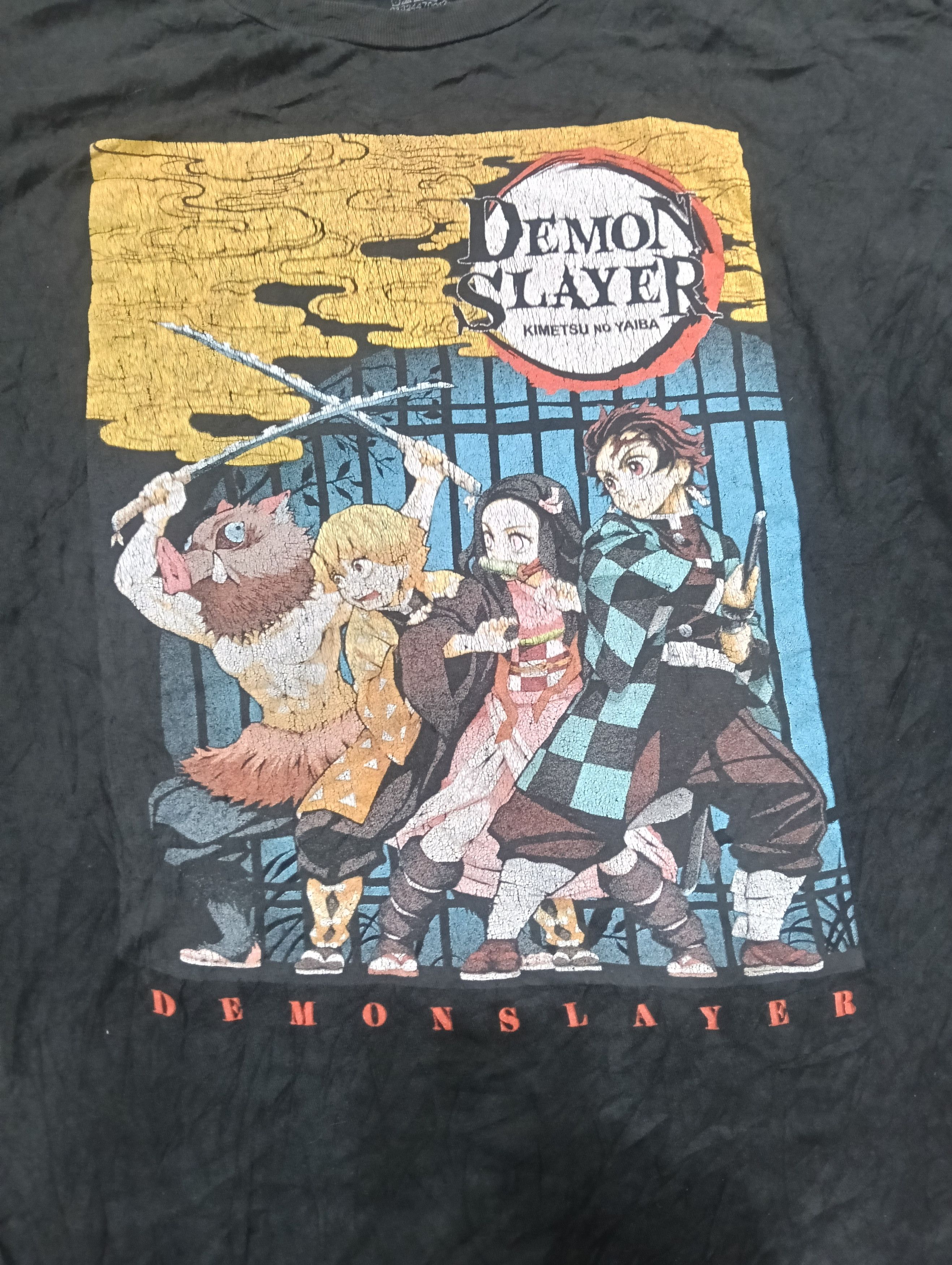 Anime Thrashed Sick Demon Slayer Japan Anime Shirt Size US XL / EU 56 / 4 - 1 Thumbnail