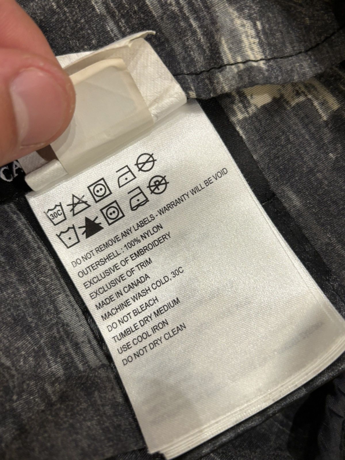 Canada Goose Canada Goose Faber Wind Resistant Bomber Jacket Size US L / EU 52-54 / 3 - 6 Thumbnail