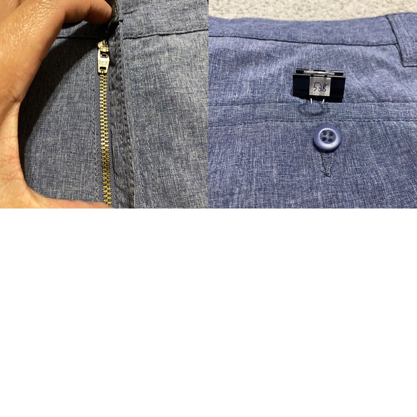 Croft & Barrow Croft & Barrow Mens Shorts Blue Outdoor Chino Pockets Inseam 8" Casual Cargo 36 Inseam 8" Regular Mens Boys? Size US 36 / EU 52 - 8 Thumbnail