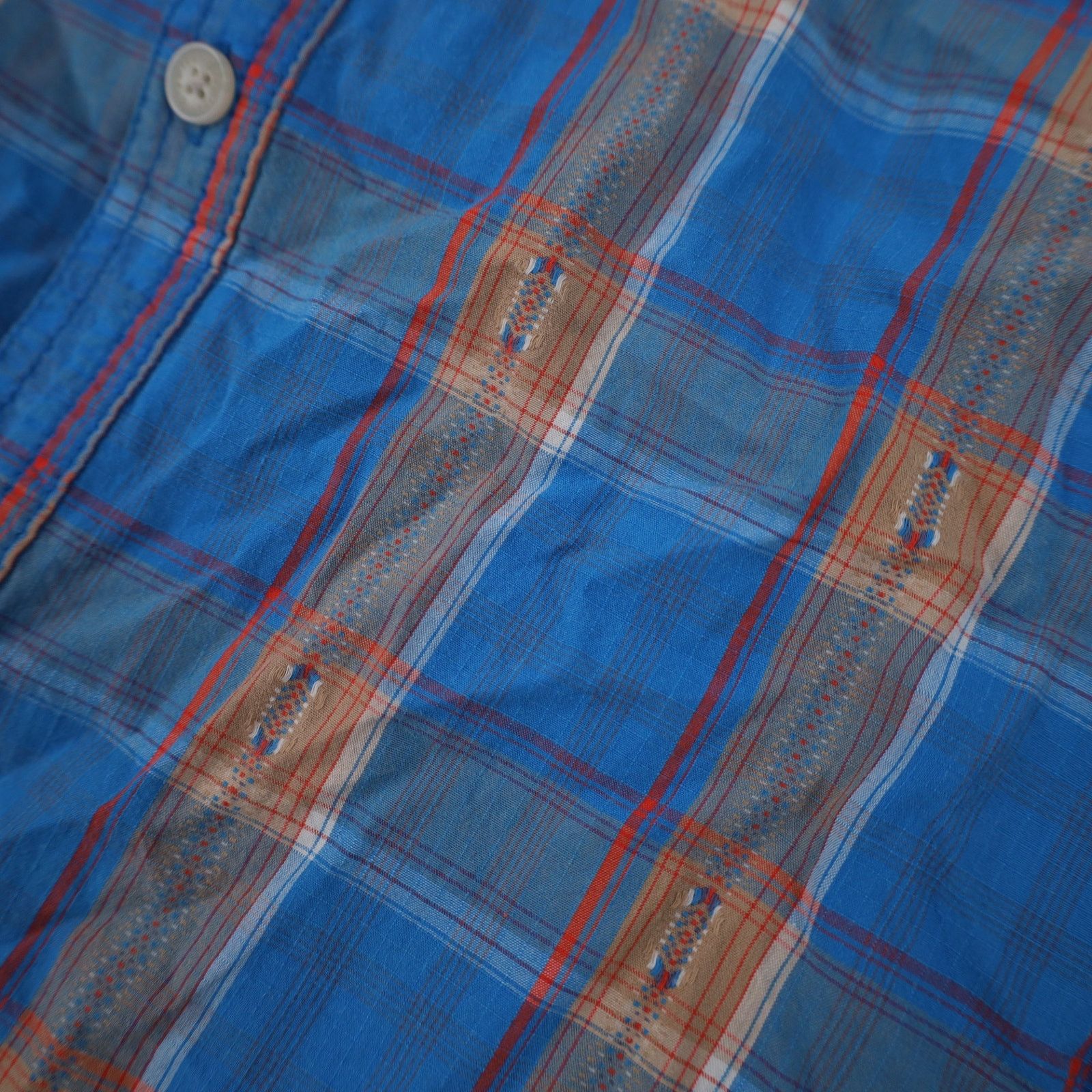 Gramicci × Vintage Vintage Gramicci Textured Design Adventure Shirt Size US XL / EU 56 / 4 - 5 Thumbnail