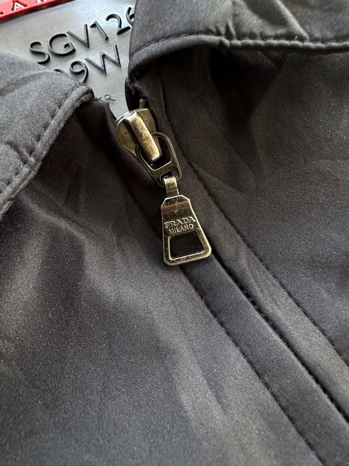 Prada Prada Black Coach Jacket Size US S / EU 44-46 / 1 - 7 Thumbnail