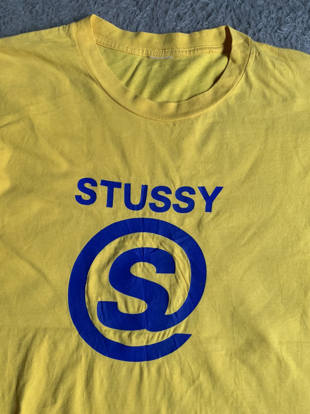 Stussy Vintage Late 90s Old Stussy @ Tee Size US L / EU 52-54 / 3 - 2 Thumbnail