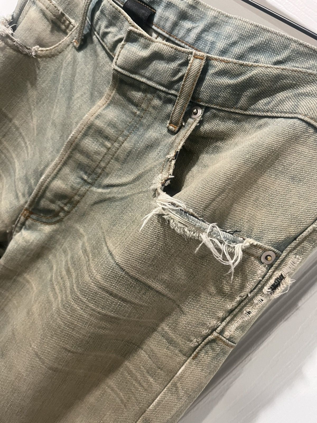 Dior Dior Homme SS04 Bleu Claire Denim SOLD Size US 28 / EU 44 - 8 Thumbnail