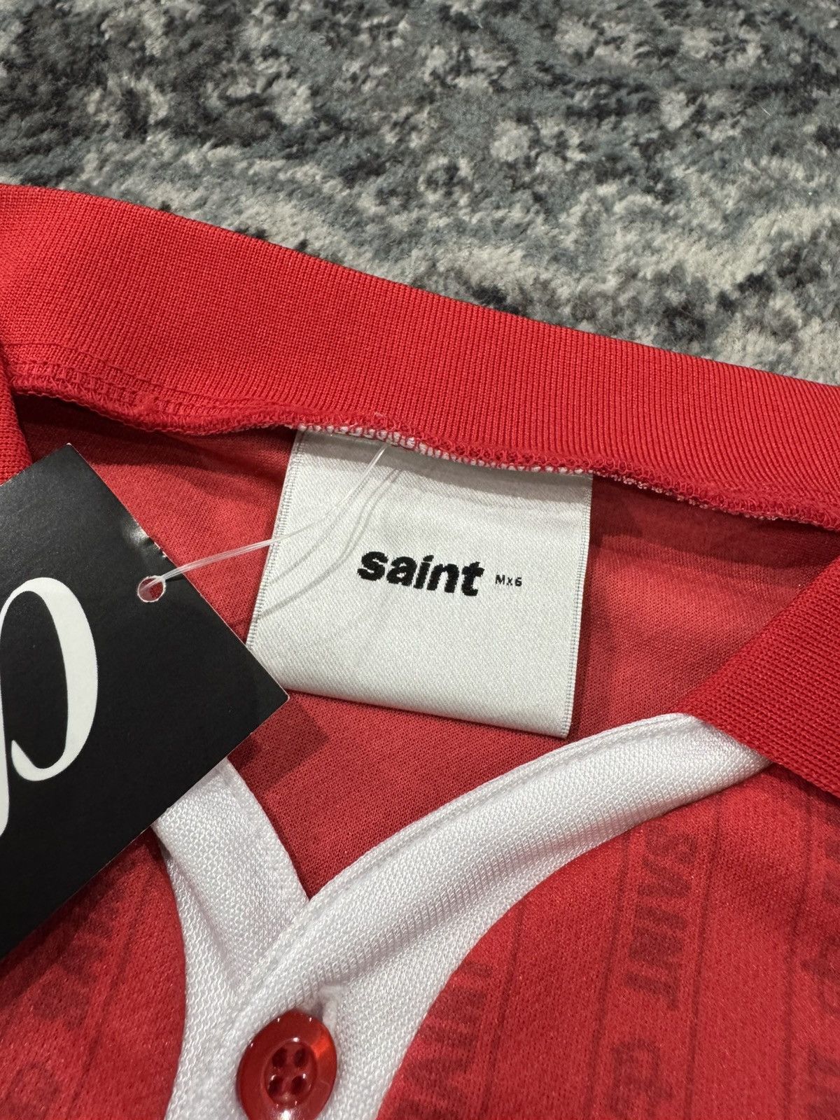 Saint Michael Saint Michael Faith Soccer Jersey Red Size US XL / EU 56 / 4 - 6 Thumbnail