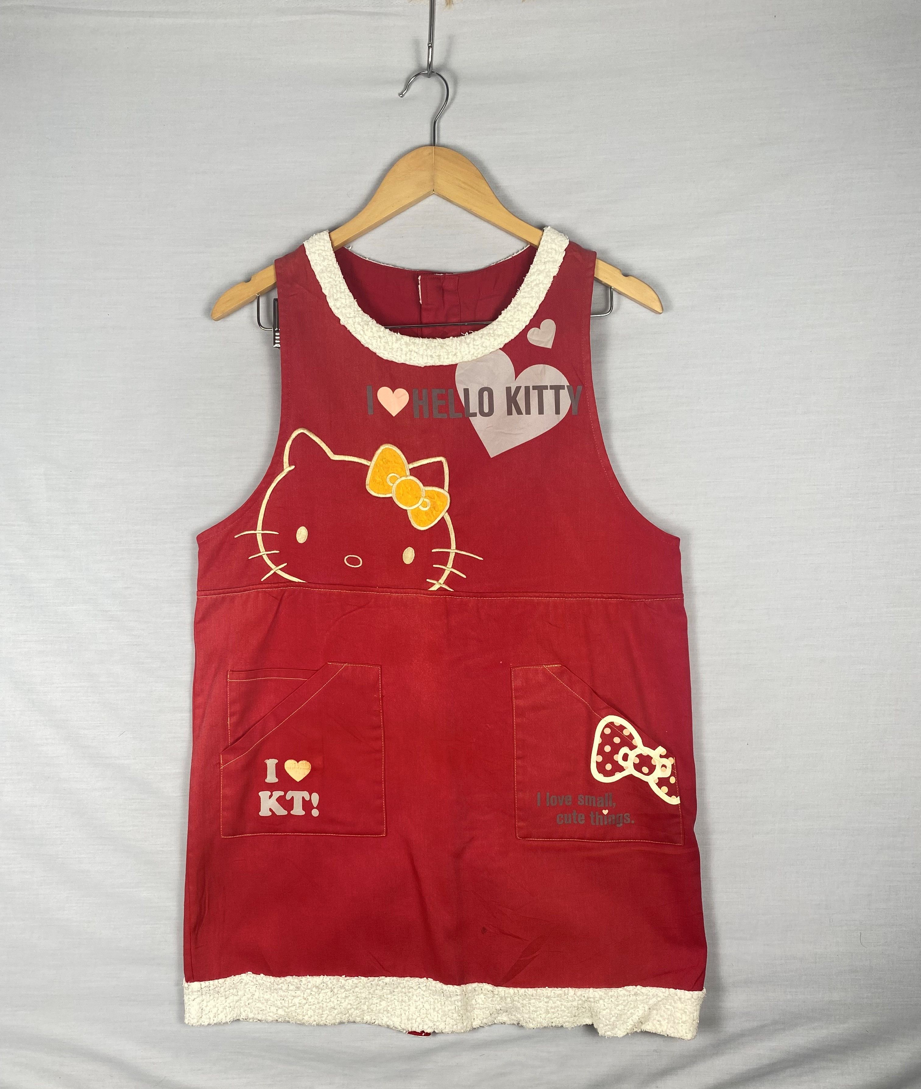 Japanese Brand Vintage Japanese Brand Hello Kitty Dress Sleeveless Size S / US 4 / IT 40 - 1 Thumbnail