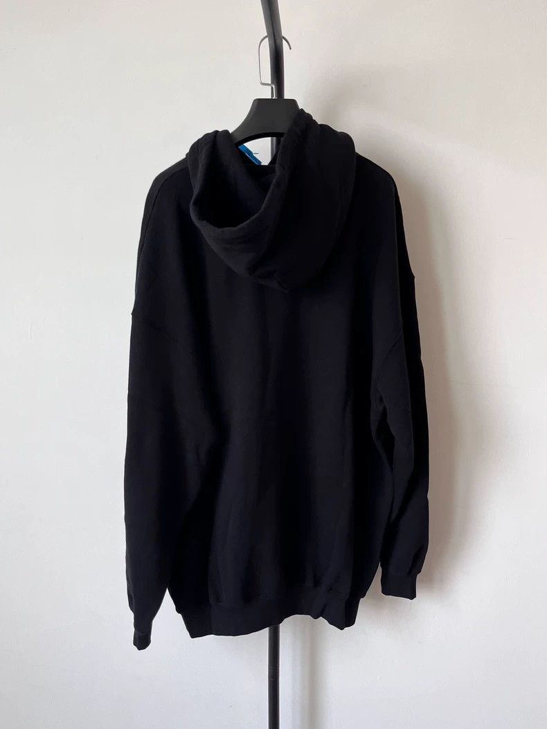 Balenciaga Balenciaga Letter Logo Hooded Long Sleeve Sweatshirt Size M / US 6-8 / IT 42-44 - 2 Thumbnail