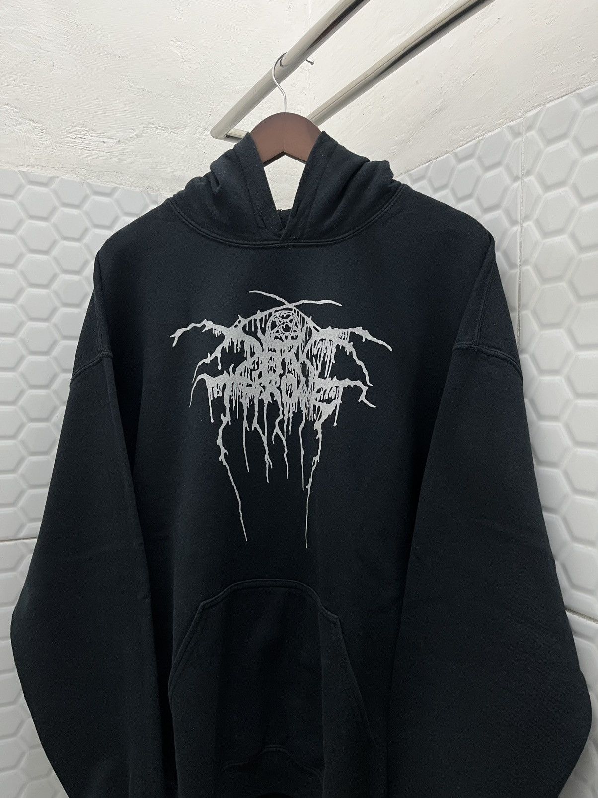 Band Tees Vintage Darkthrone 'Transilvanian Hunger' Hoodie Size US XL / EU 56 / 4 - 3 Thumbnail