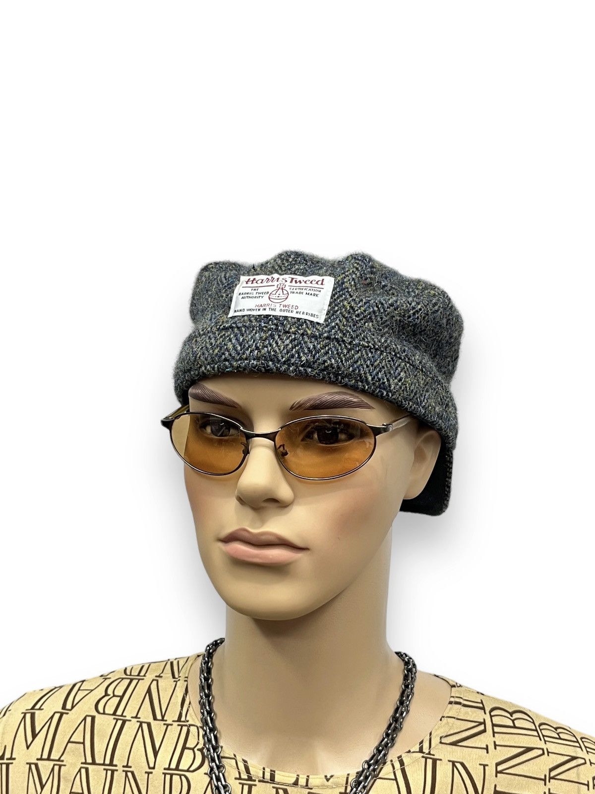Harris Tweed 🔥VERY RARE🔥HARRIS TWEED x NEW ERA Tweed Wool Military Hat Size ONE SIZE - 3 Thumbnail
