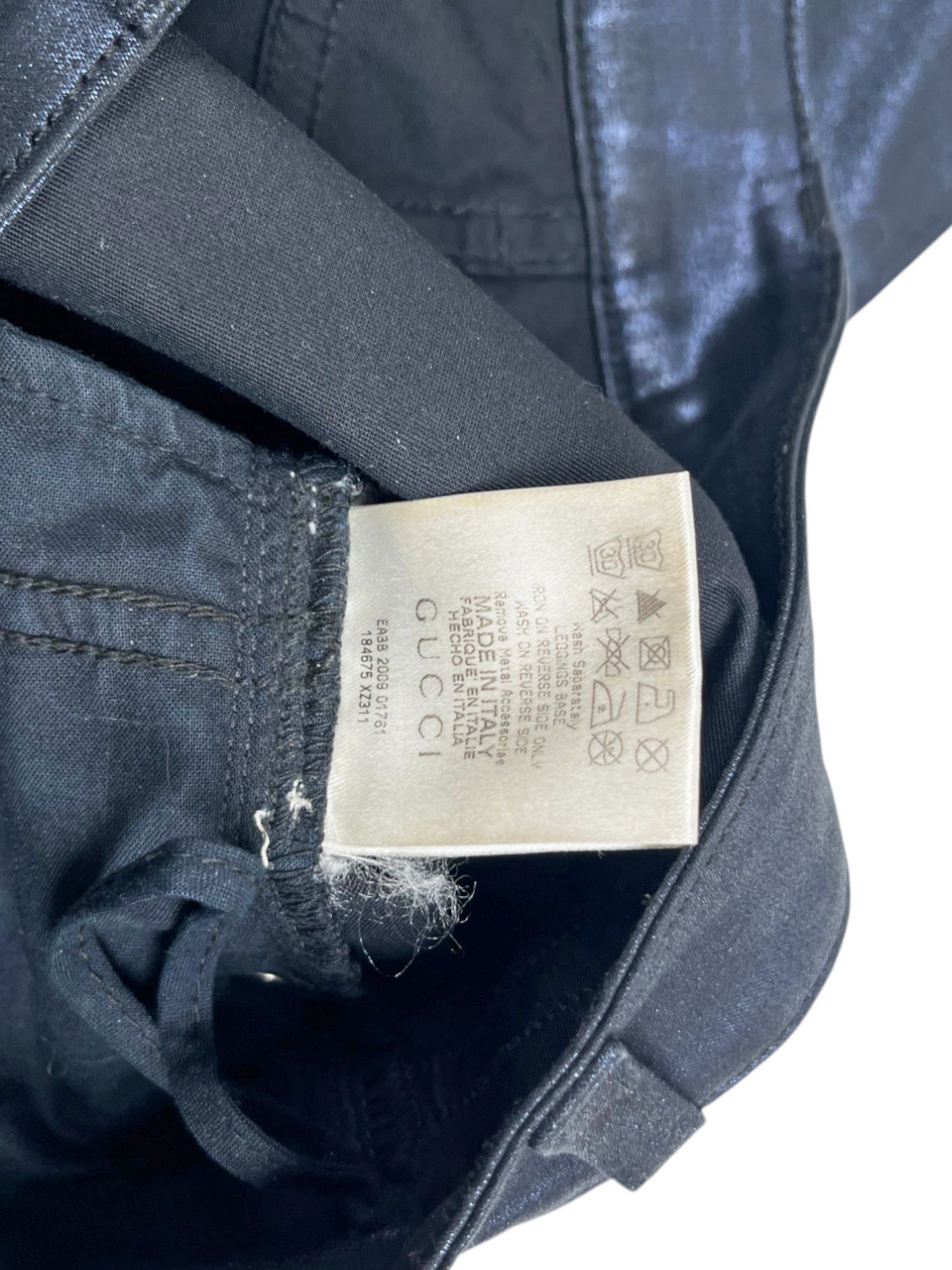 Gucci S/S 2009 Waxed Blue Jeans Size 27" / US 4 / IT 40 - 10 Thumbnail
