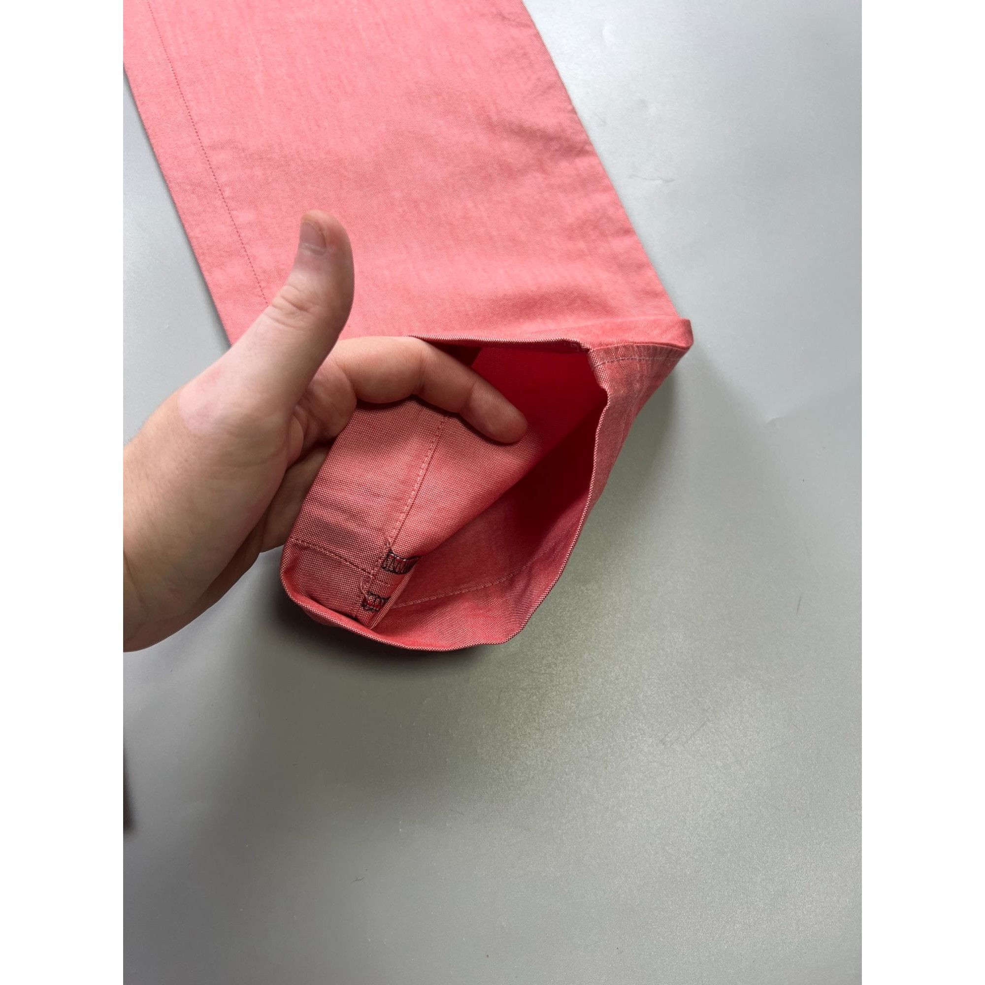 Hugo Boss Hugo Boss Pink Cotton Chino Pants (Y0825) Size US 34 / EU 50 - 2 Thumbnail