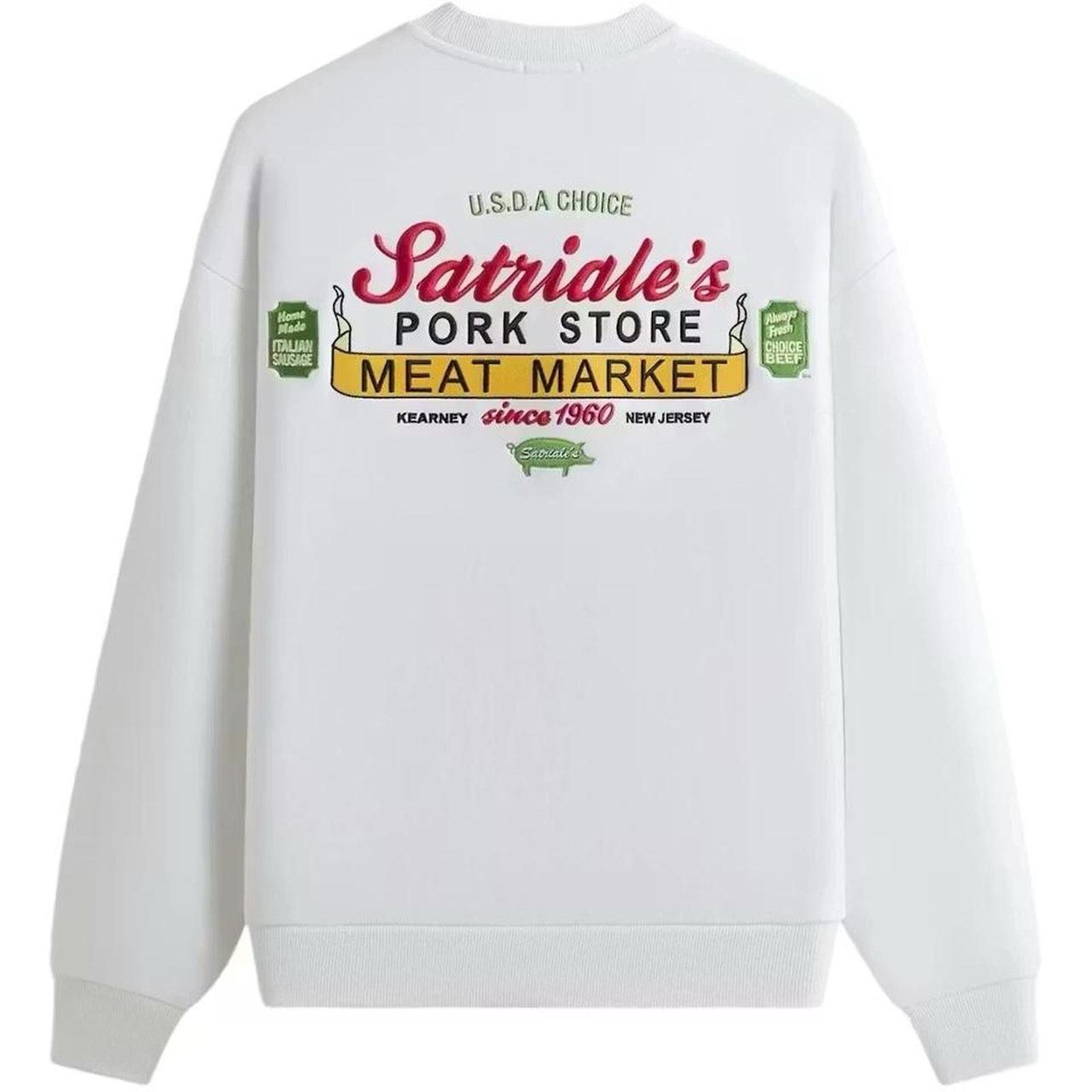 Kith Kith x The Sopranos Satriale's Nelson Crewneck “White” M Size US M / EU 48-50 / 2 - 2 Thumbnail