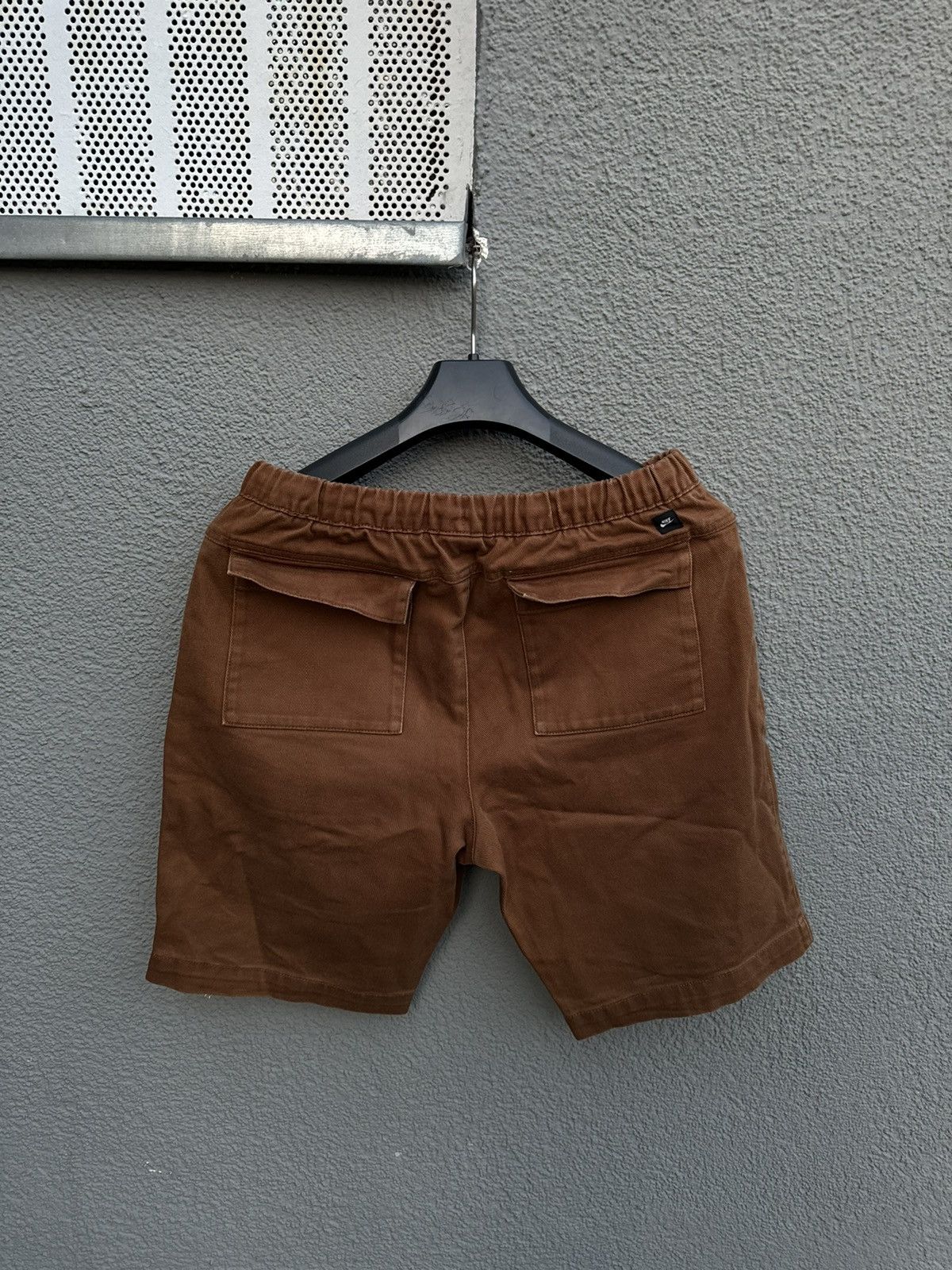 Nike × Vintage Nike Shorts Mustard Size US 33 - 3 Thumbnail