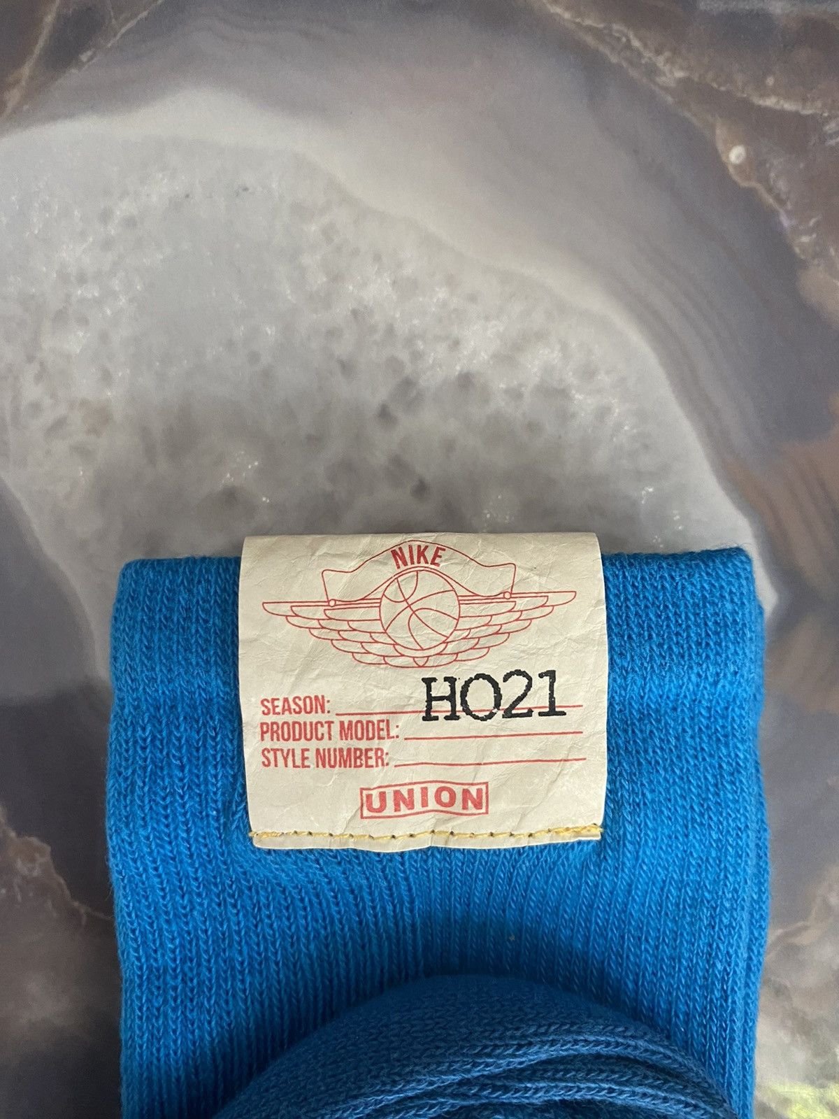 Nike × Union LA Nike X Union Mid-Calf Unisex Sock Blue Size ONE SIZE - 3 Thumbnail