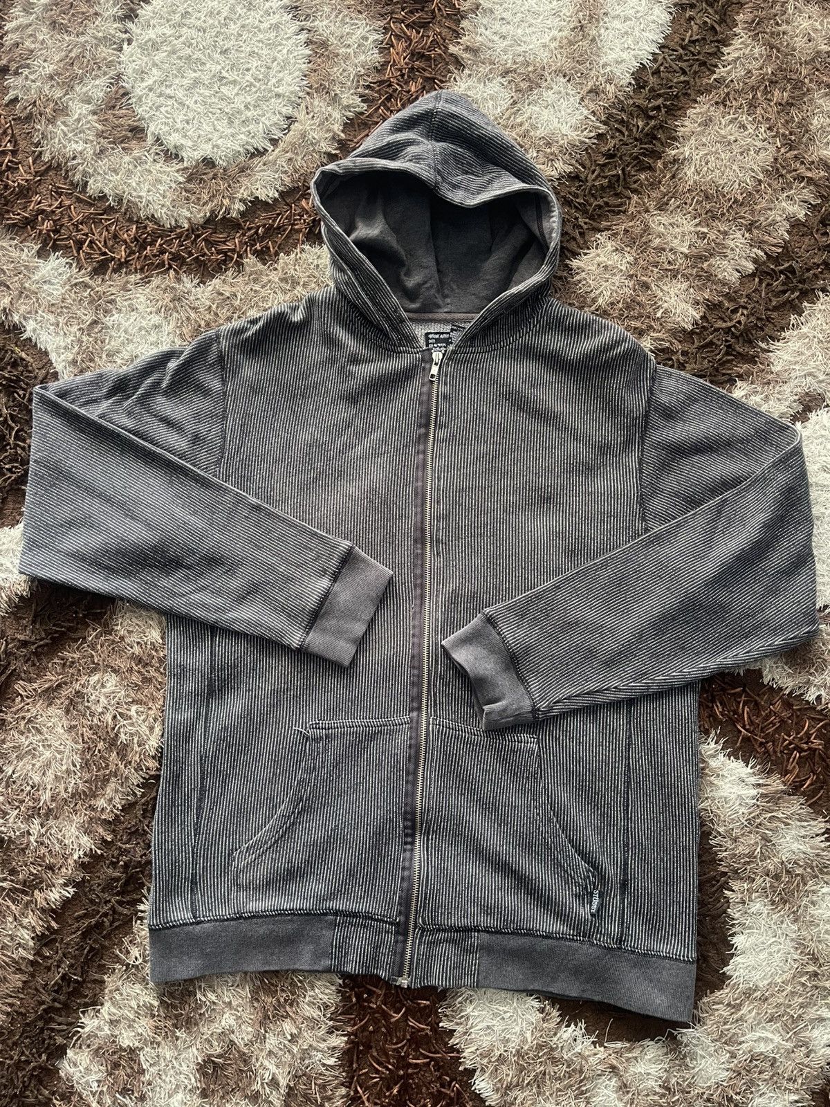 Streetwear × Stussy RRP 440$ VERY RARE Stussy Shattered 8 Ball Zip