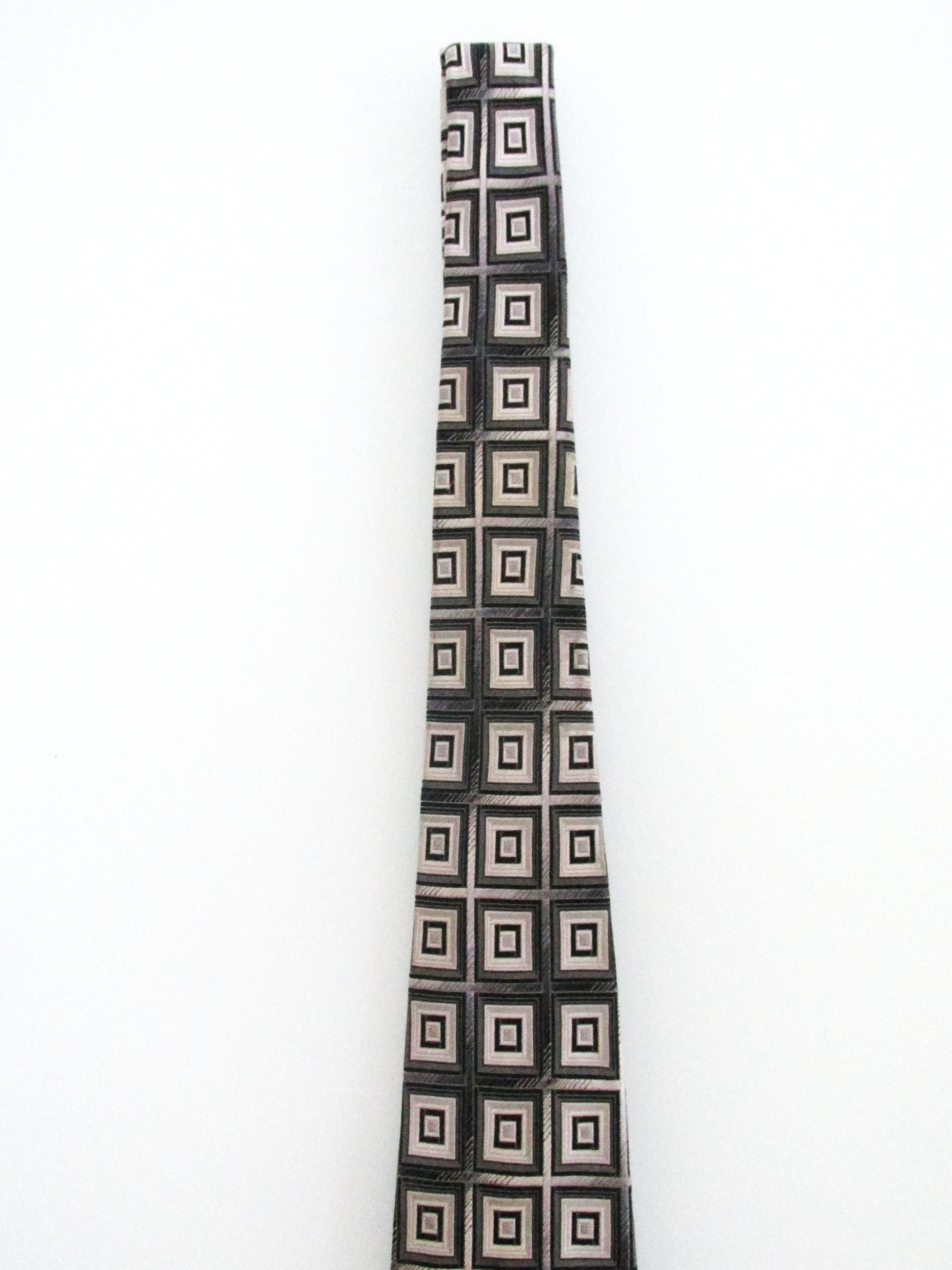 Other Valeria Garati Men's Silk Tie & Pocket Square Set Size ONE SIZE - 3 Thumbnail